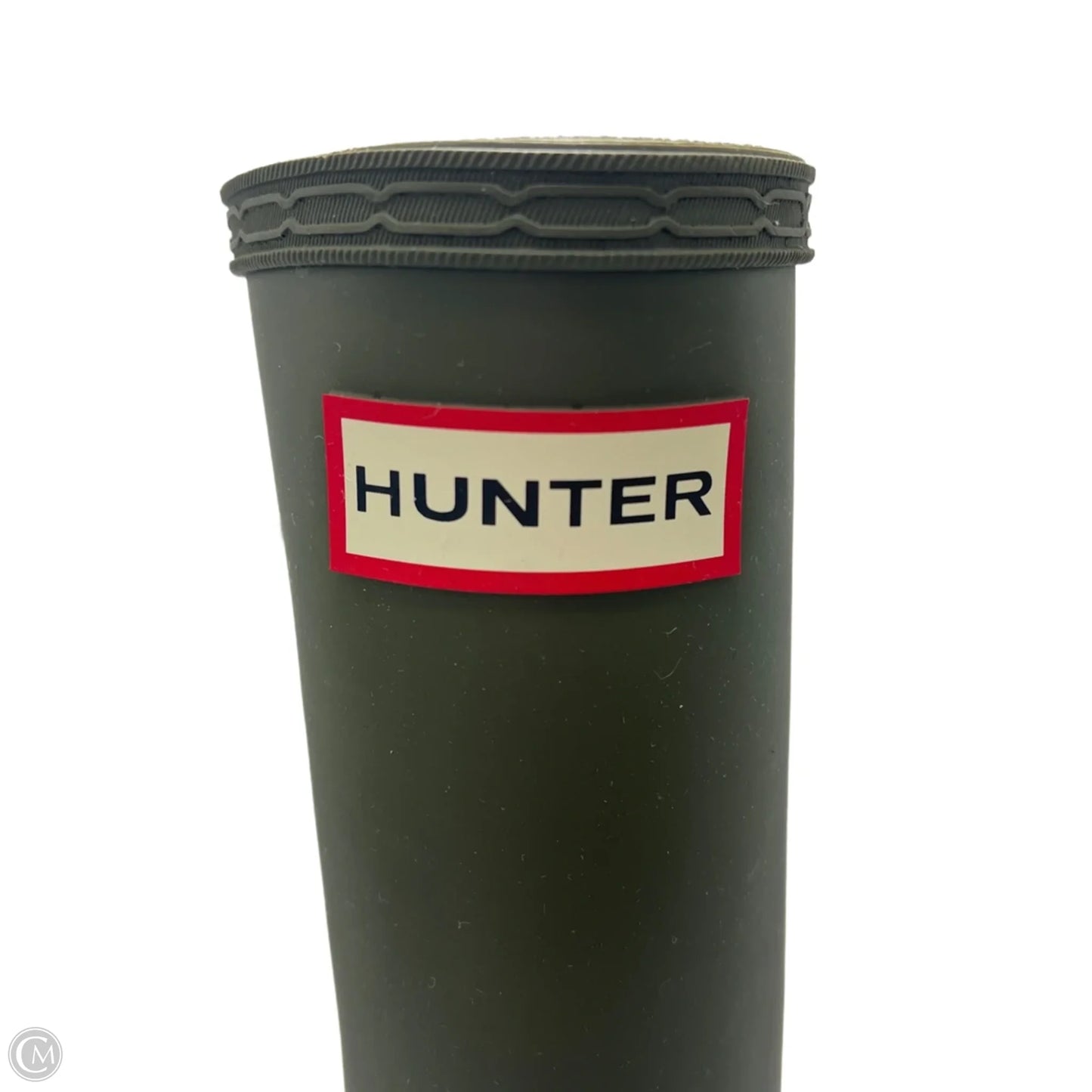 Boots Mid-calf Heels By Hunter In Green, Size: 6