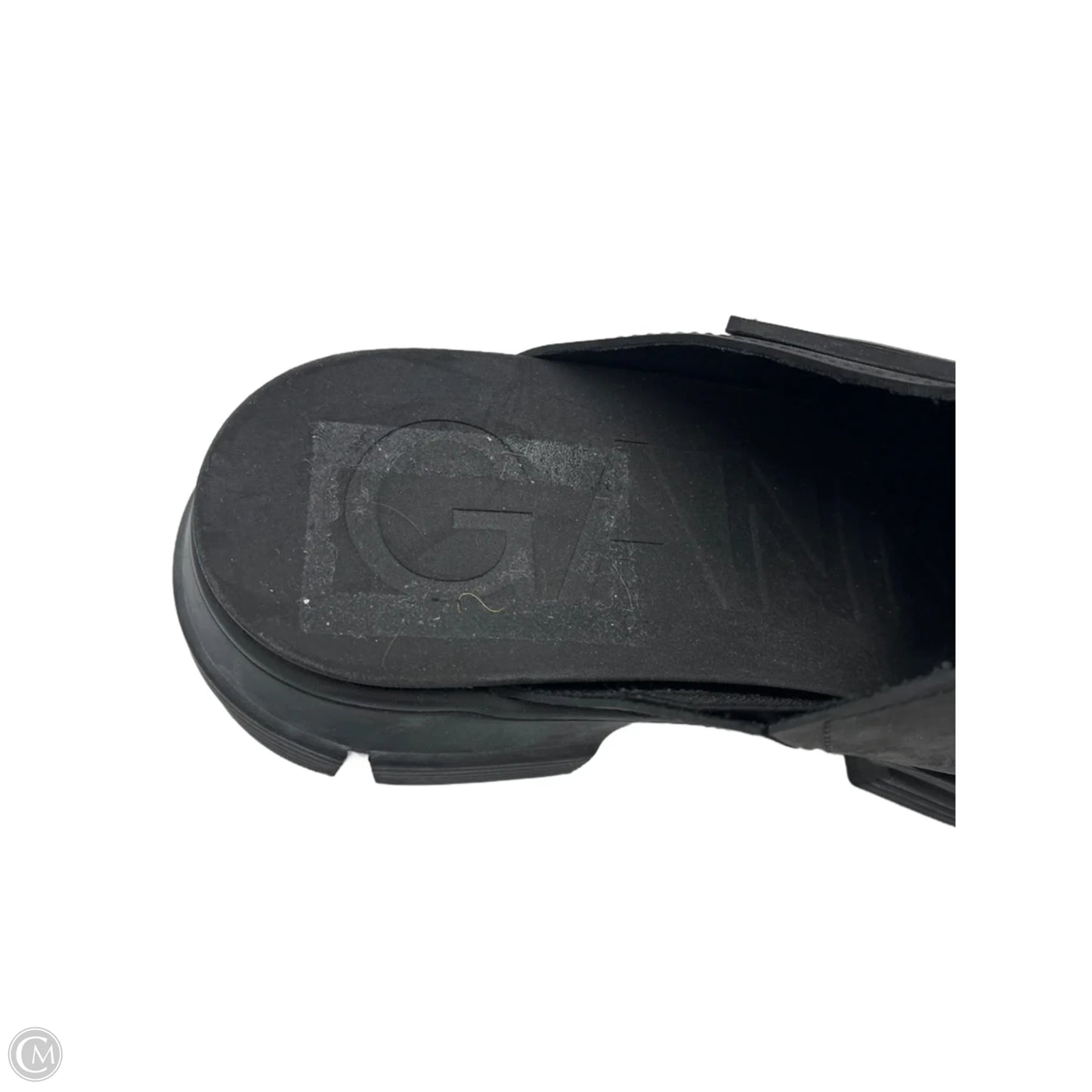 Shoes Flats By Ganni In Black, Size: 7.5