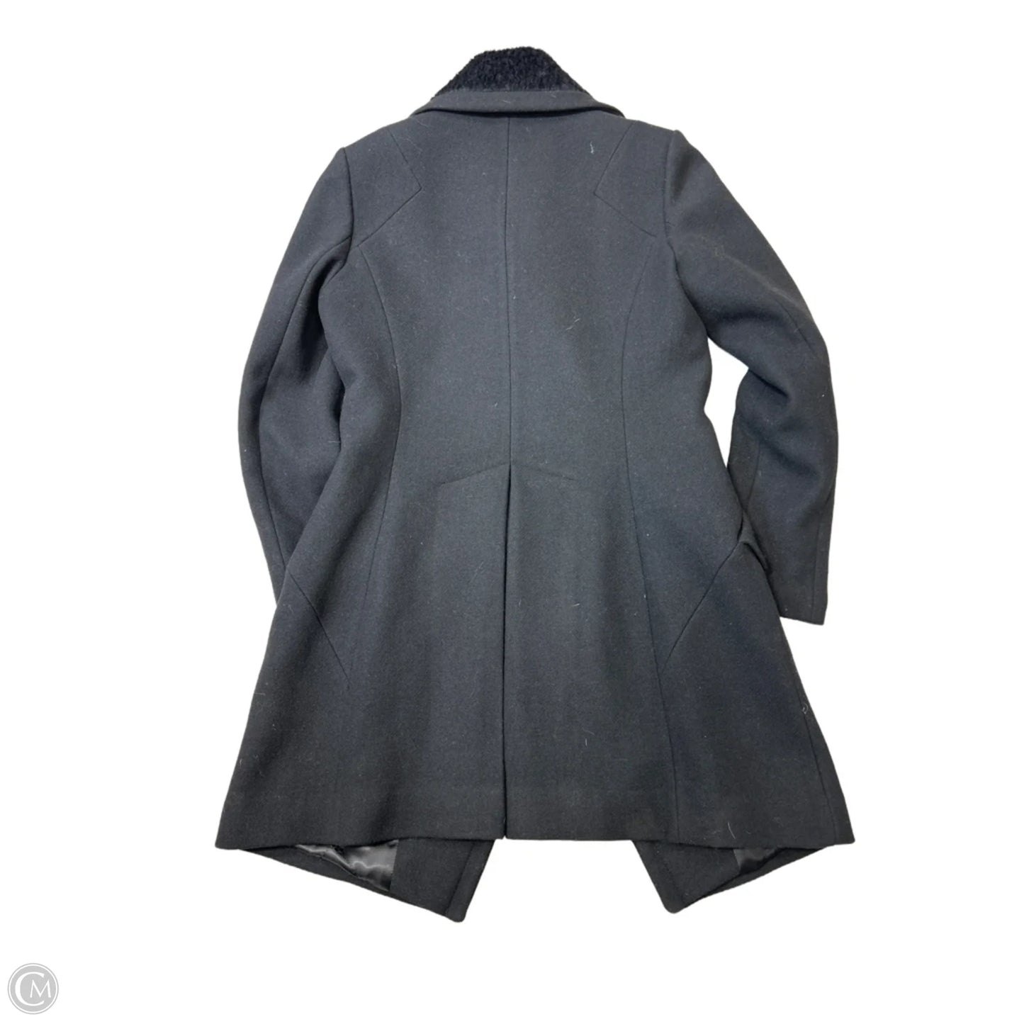 Coat Peacoat By Trina Turk In Black, Size: M