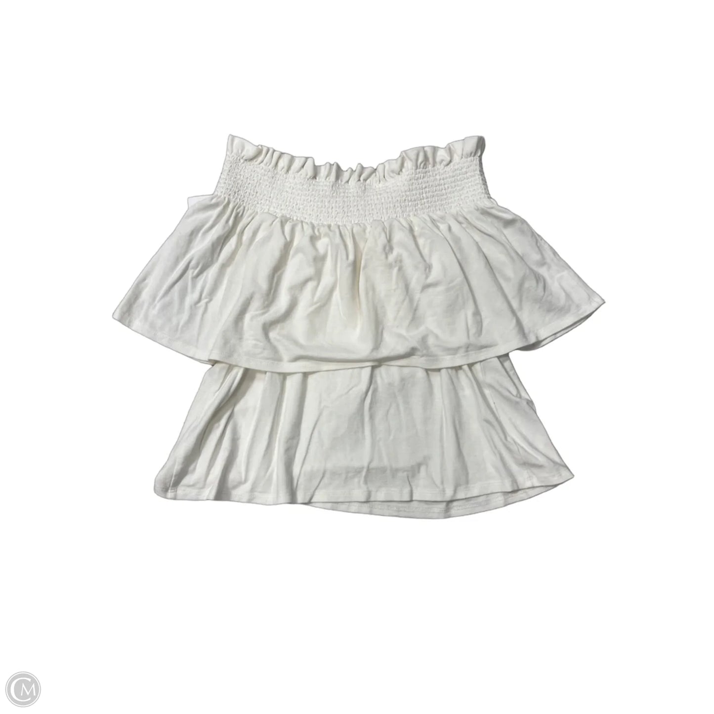 Top Sleeveless Designer By Rebecca Minkoff In White, Size: Xs