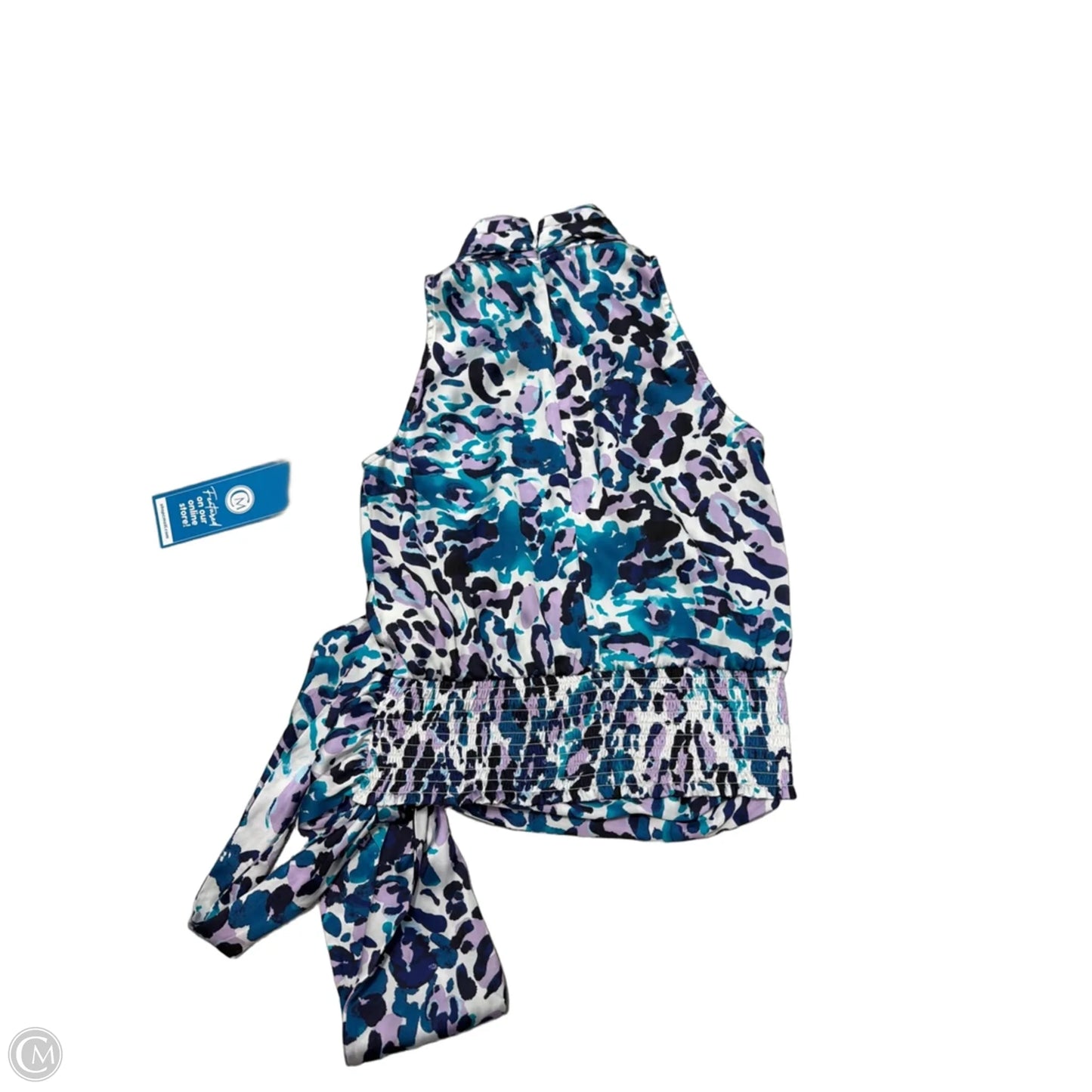 Top Sleeveless By White House Black Market In Blue & Purple, Size: Xs
