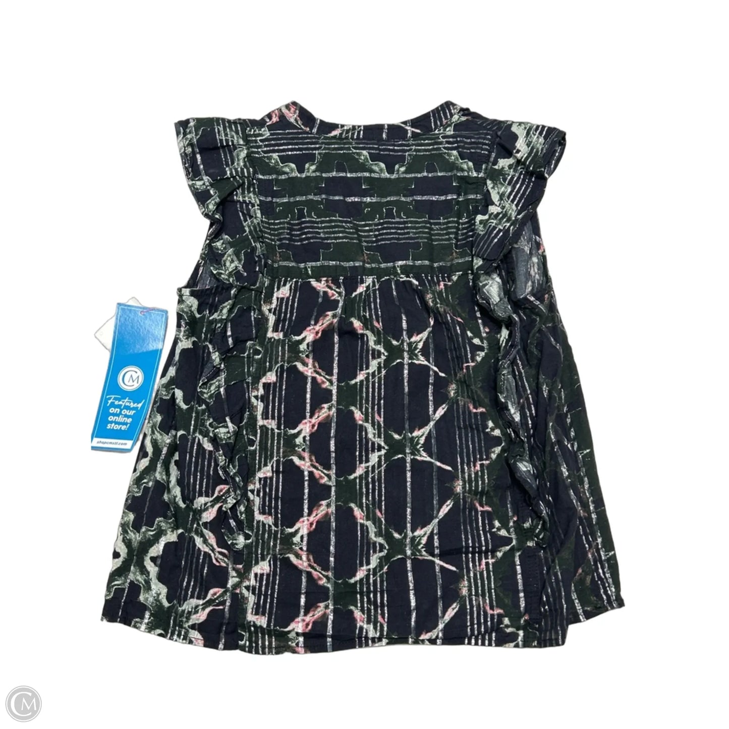 Top Sleeveless By Pilcro In Navy, Size: S