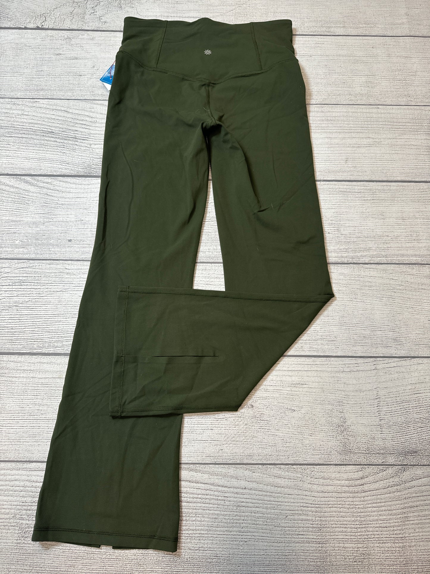 Athletic Leggings By Athleta In Green, Size: M