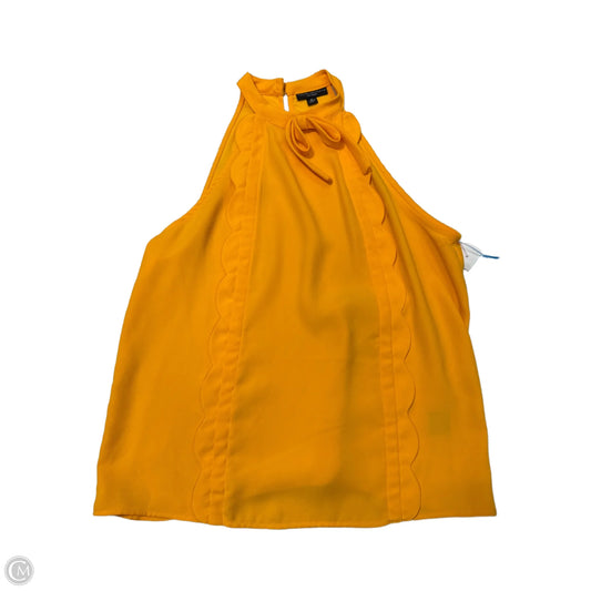 Top Sleeveless By Target In Yellow, Size: M