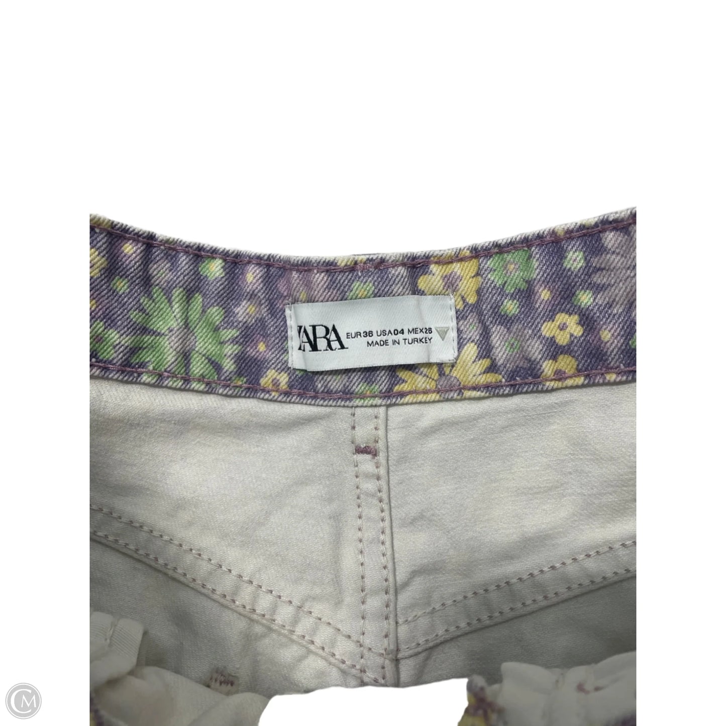 Shorts By Zara In Purple, Size: 4