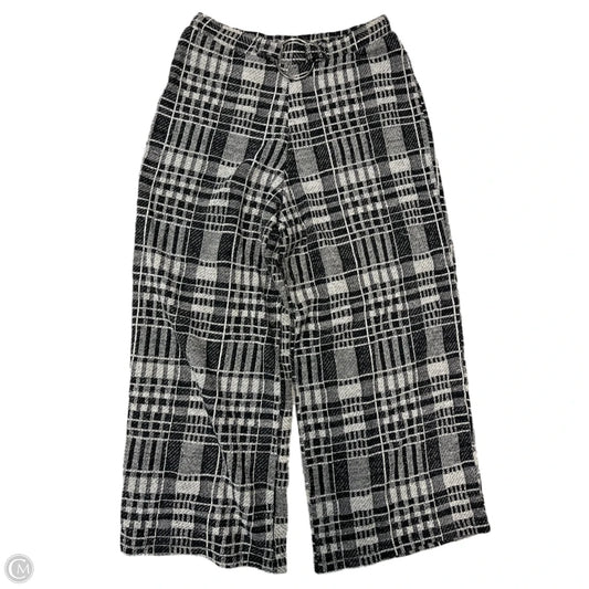 Pants Palazzo By Zara In Plaid, Size: 8