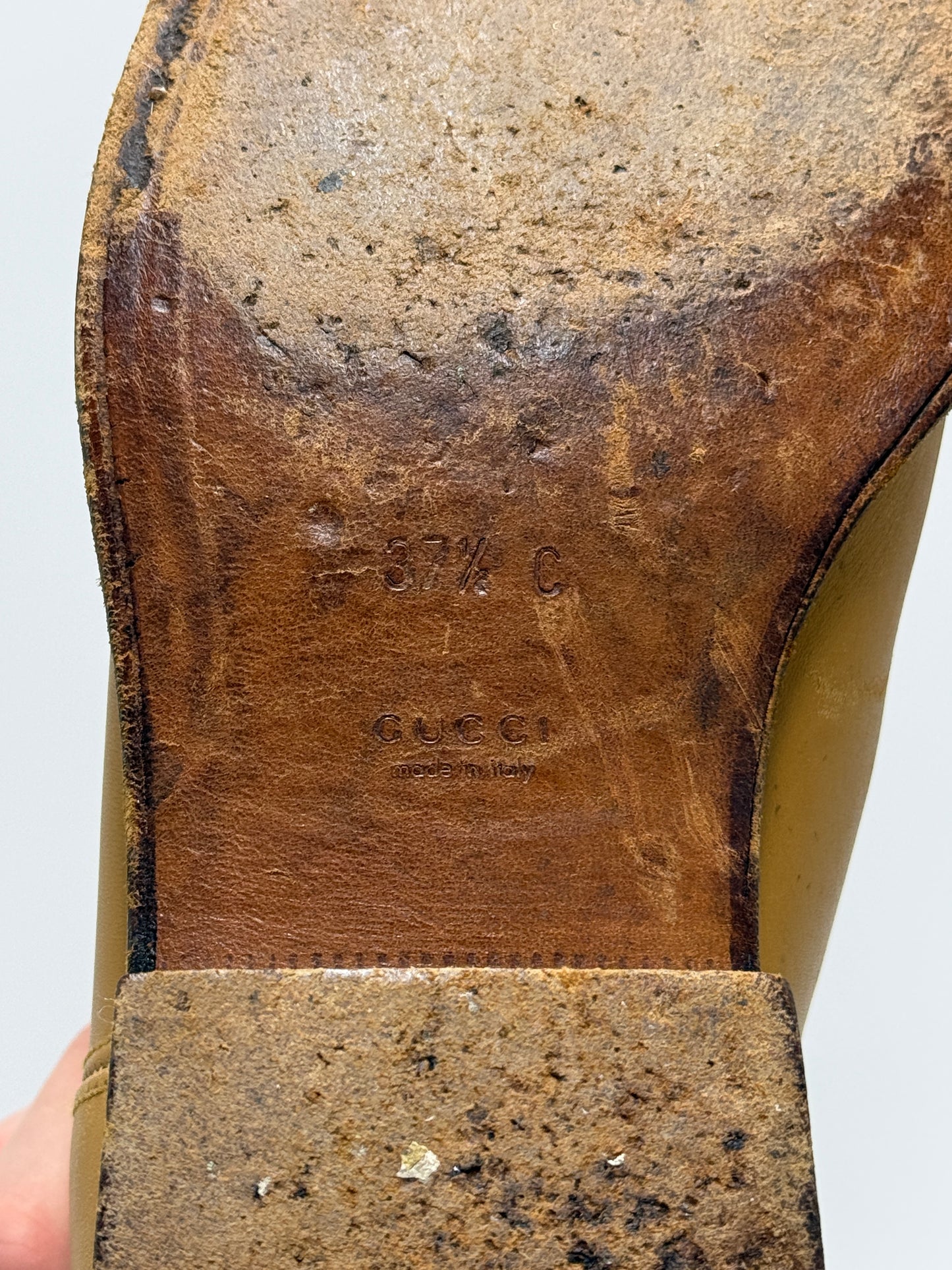 Gucci Luxury Designer Boots By In Yellow, Size: 7.5 (37.5)