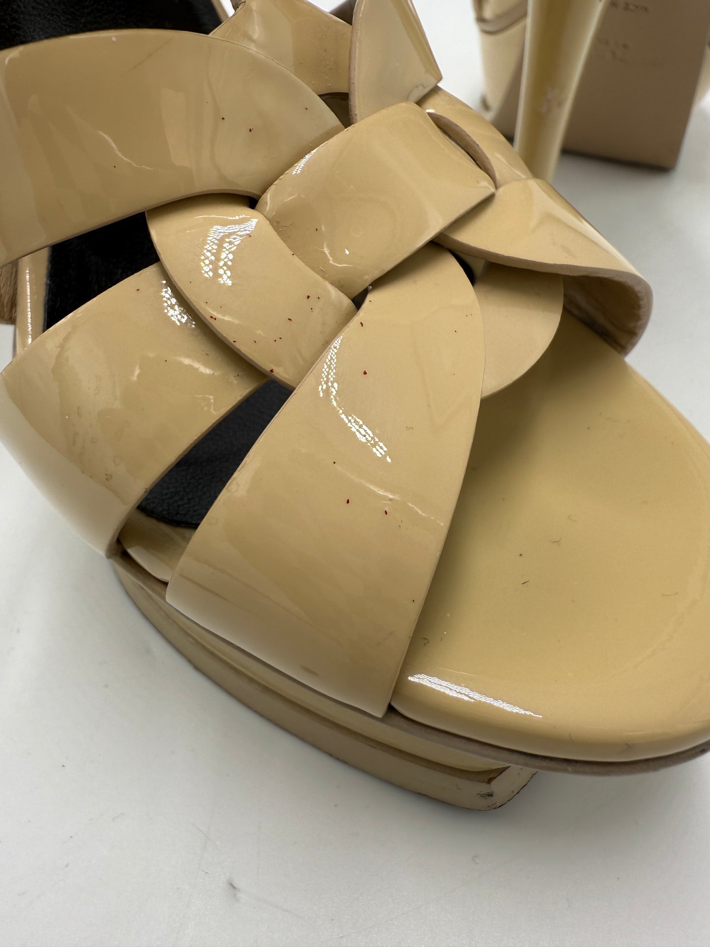 Yves Saint Laurent YSL Tribute Platform Sandals, Size: 7