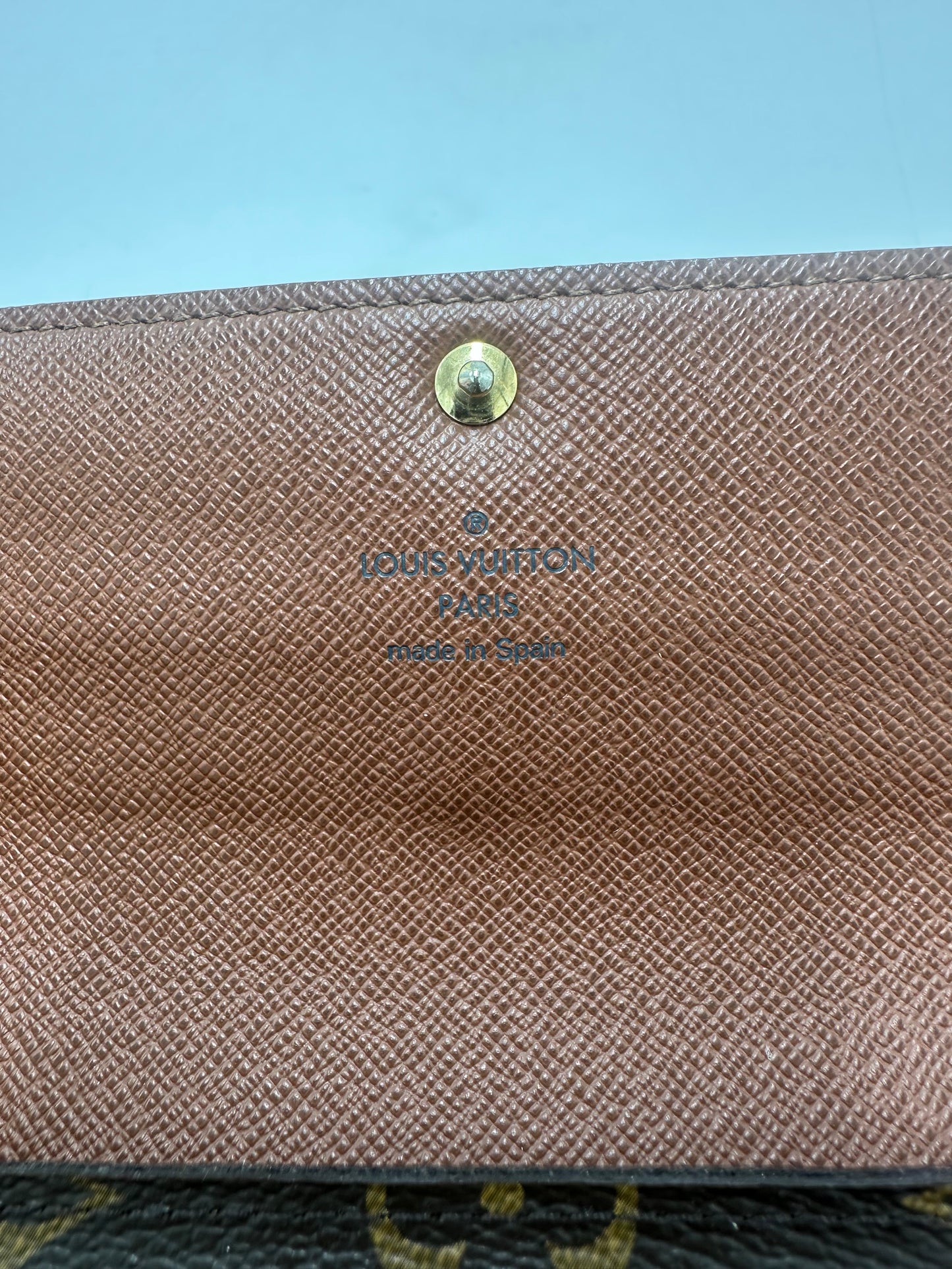 Louis Vuitton Monogram Sarah Luxury Designer Wallet