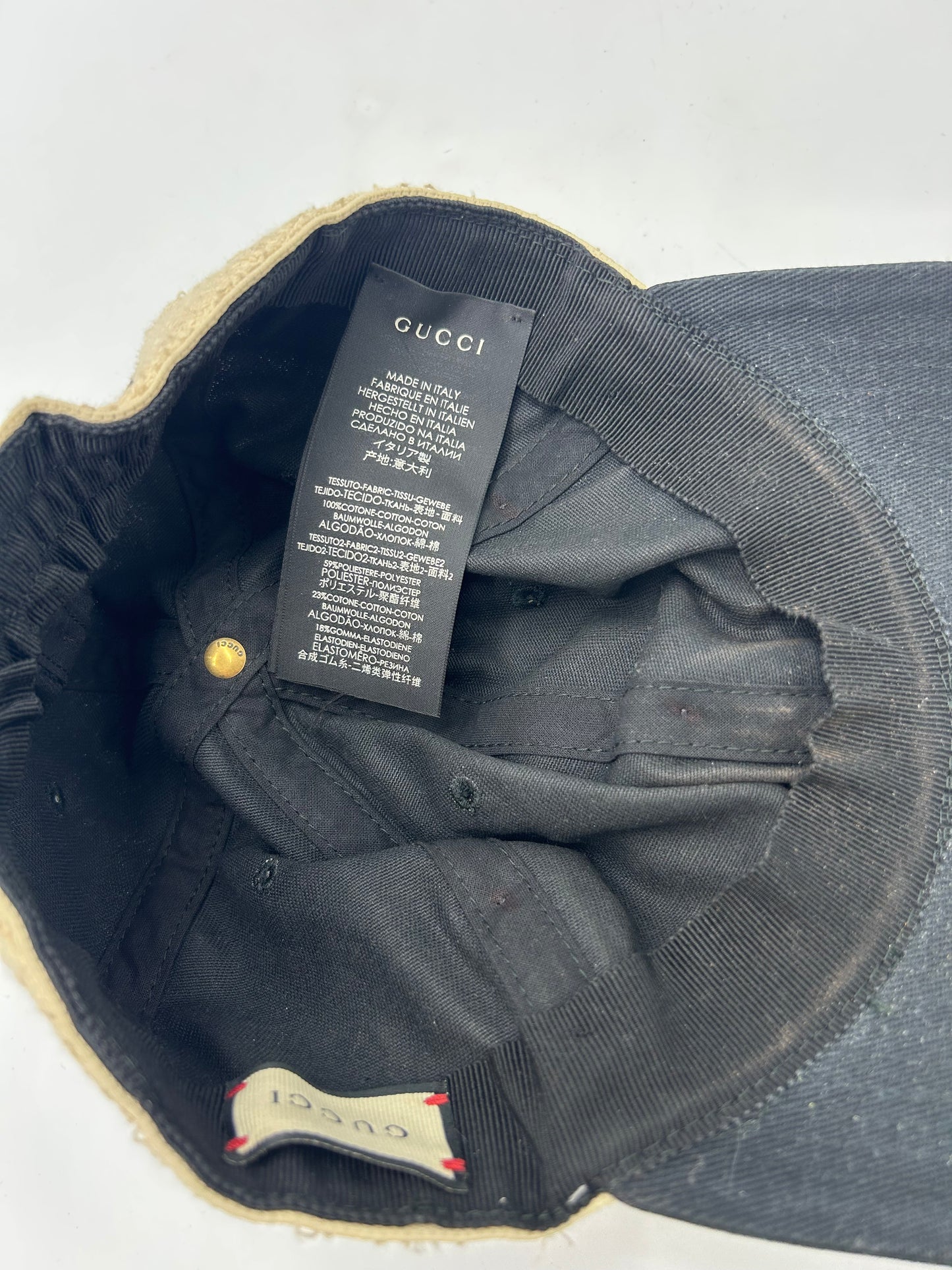 Gucci Gabardina Canvas Luxury Baseball Hat