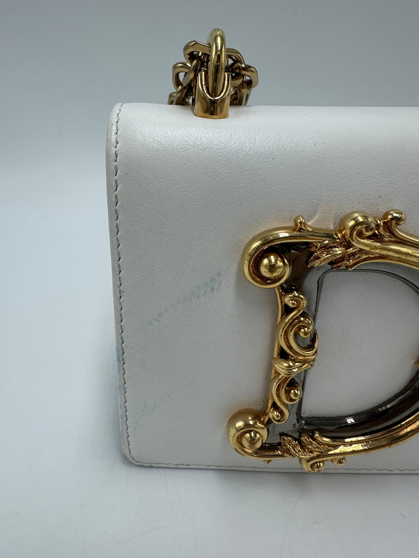 Dolce & Gabbana Girls Nappa Leather Shoulder Luxury Handbag
