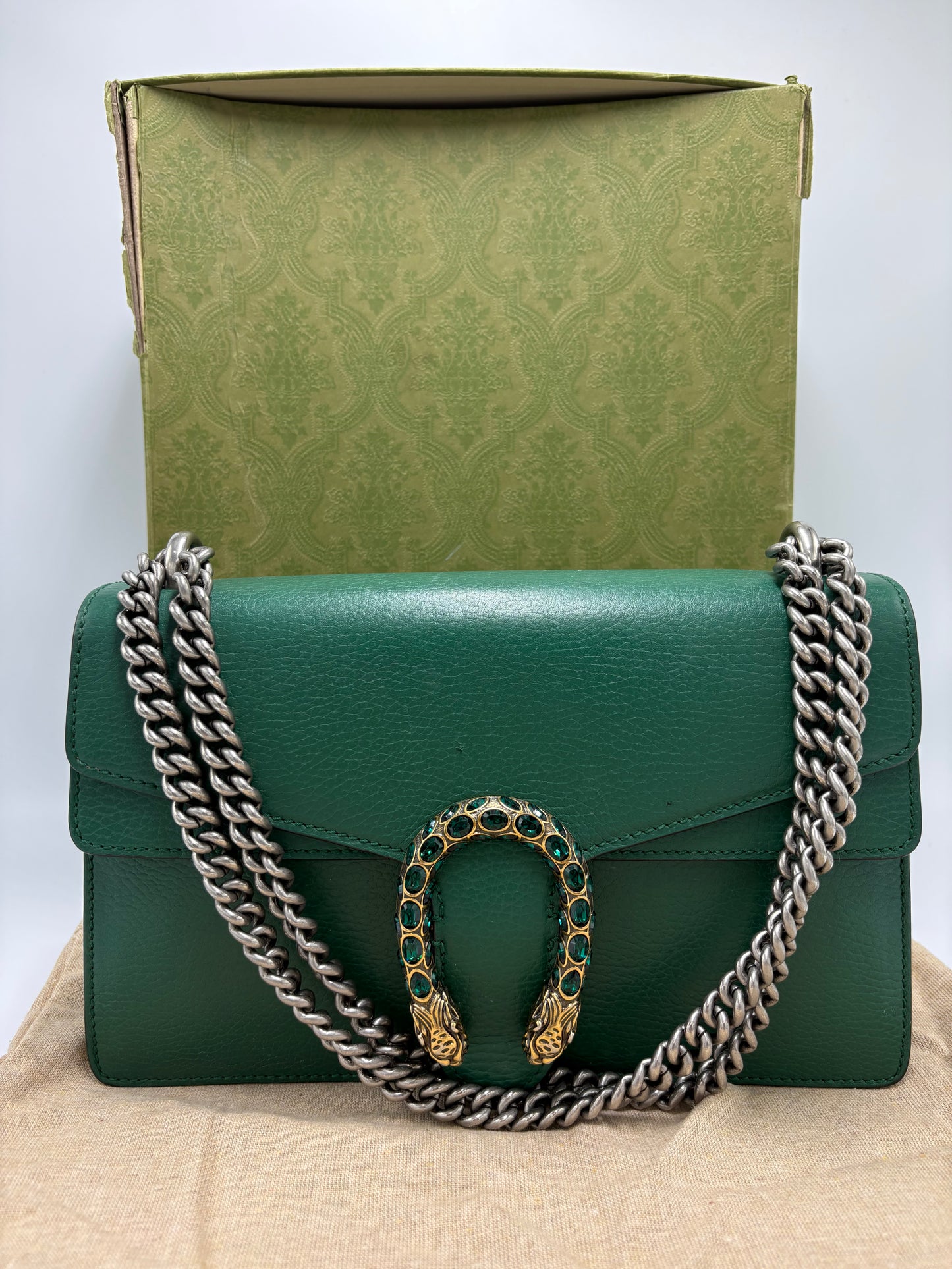 Gucci Dionysus Medium Leather Luxury Handbag