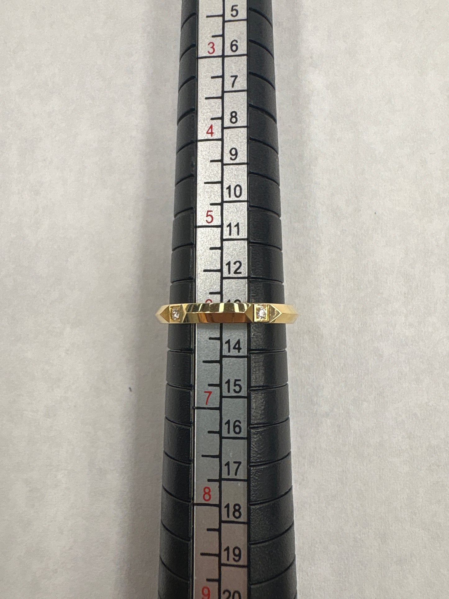 Tiffany & Company True Band 18k Diamond Luxury Ring, Size: 6