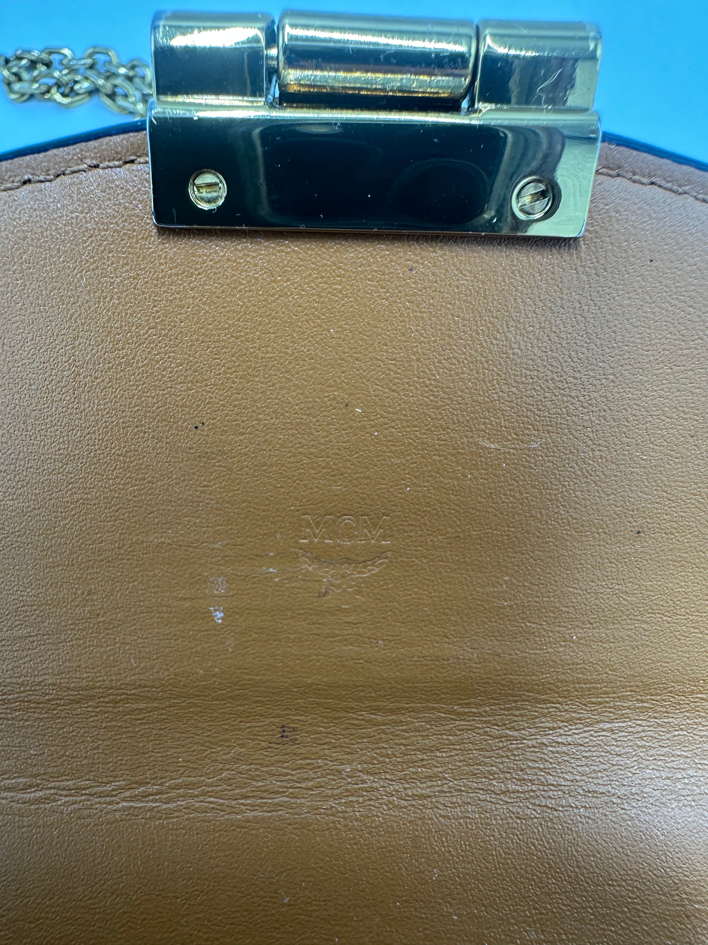 MCM Tracy Wallet On A Chain Luxury Designer Handbag