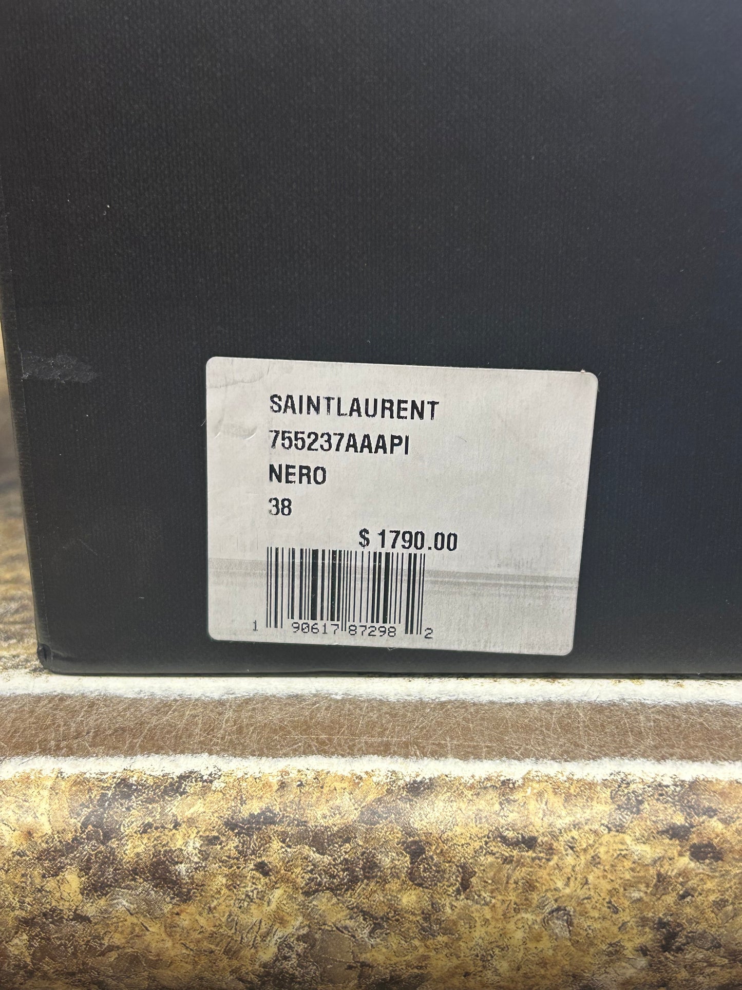 Yves Saint Laurent YSL Hunt Designer Luxury Riding Boots, Size: 8 (38)