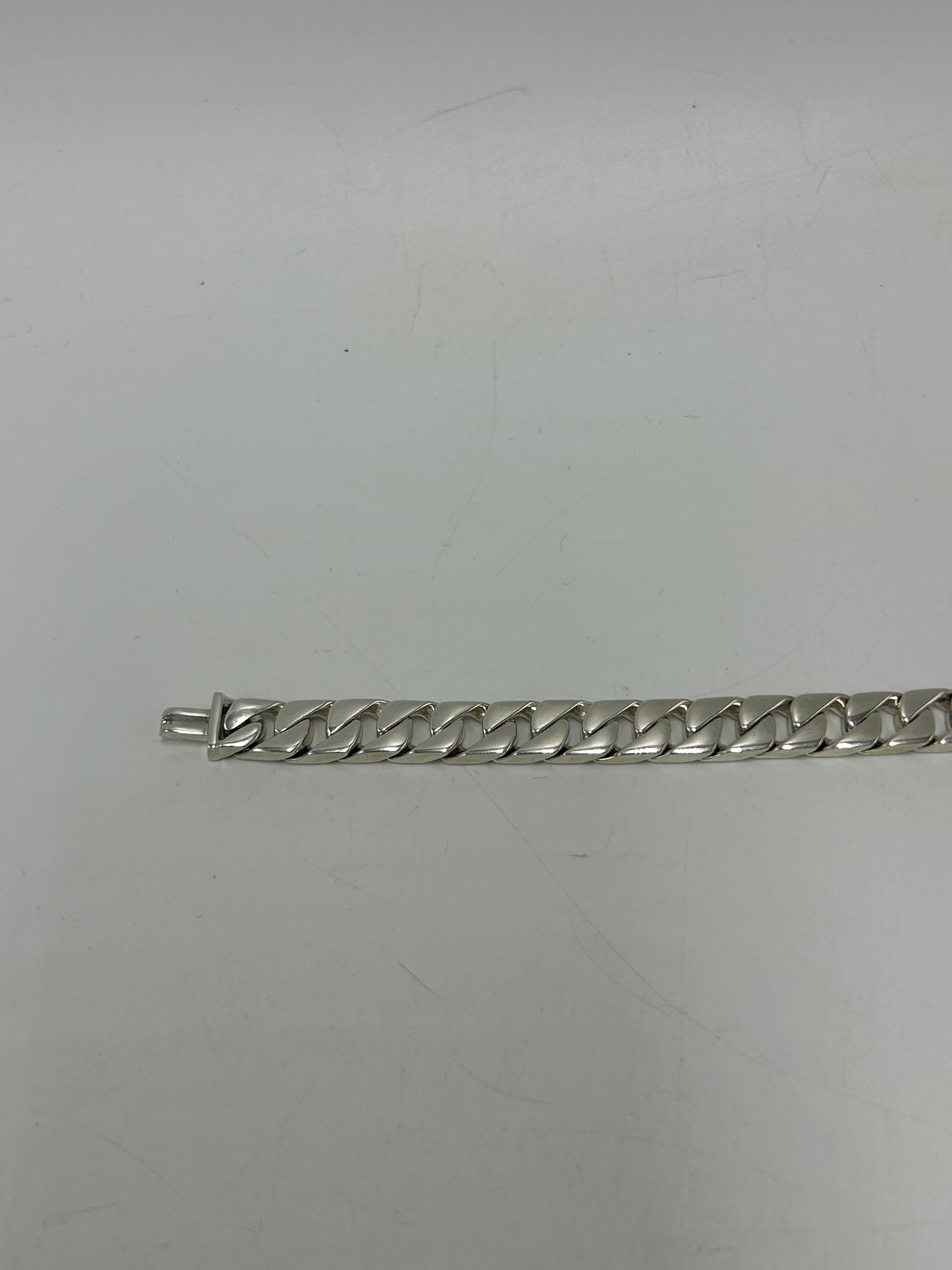 Tiffany & Company 925 Silver Curb Link Luxury Bracelet