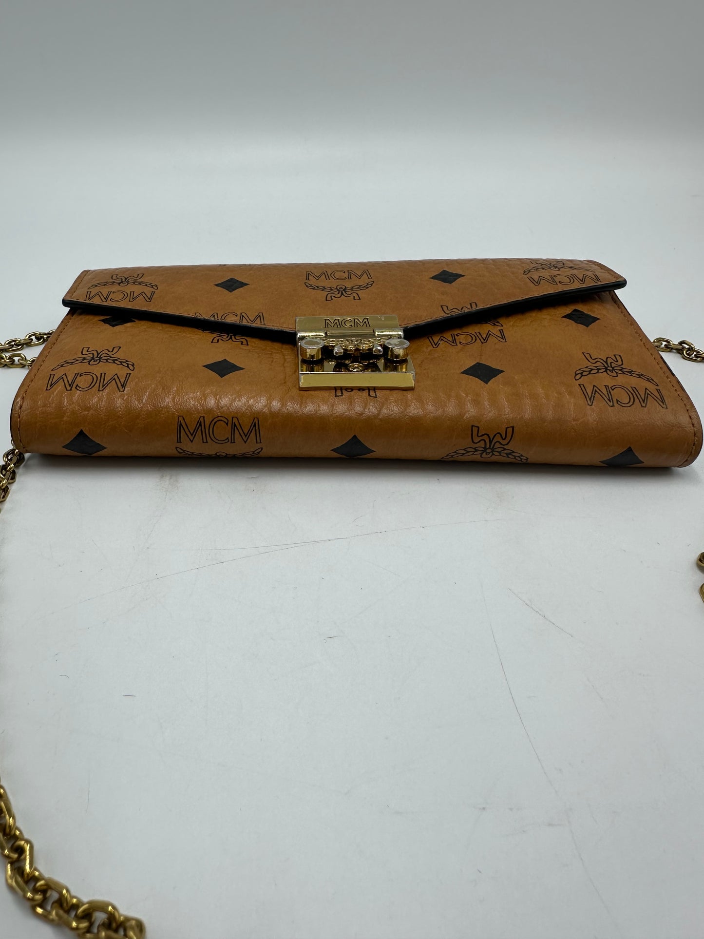 MCM Tracy Wallet On A Chain Luxury Designer Handbag