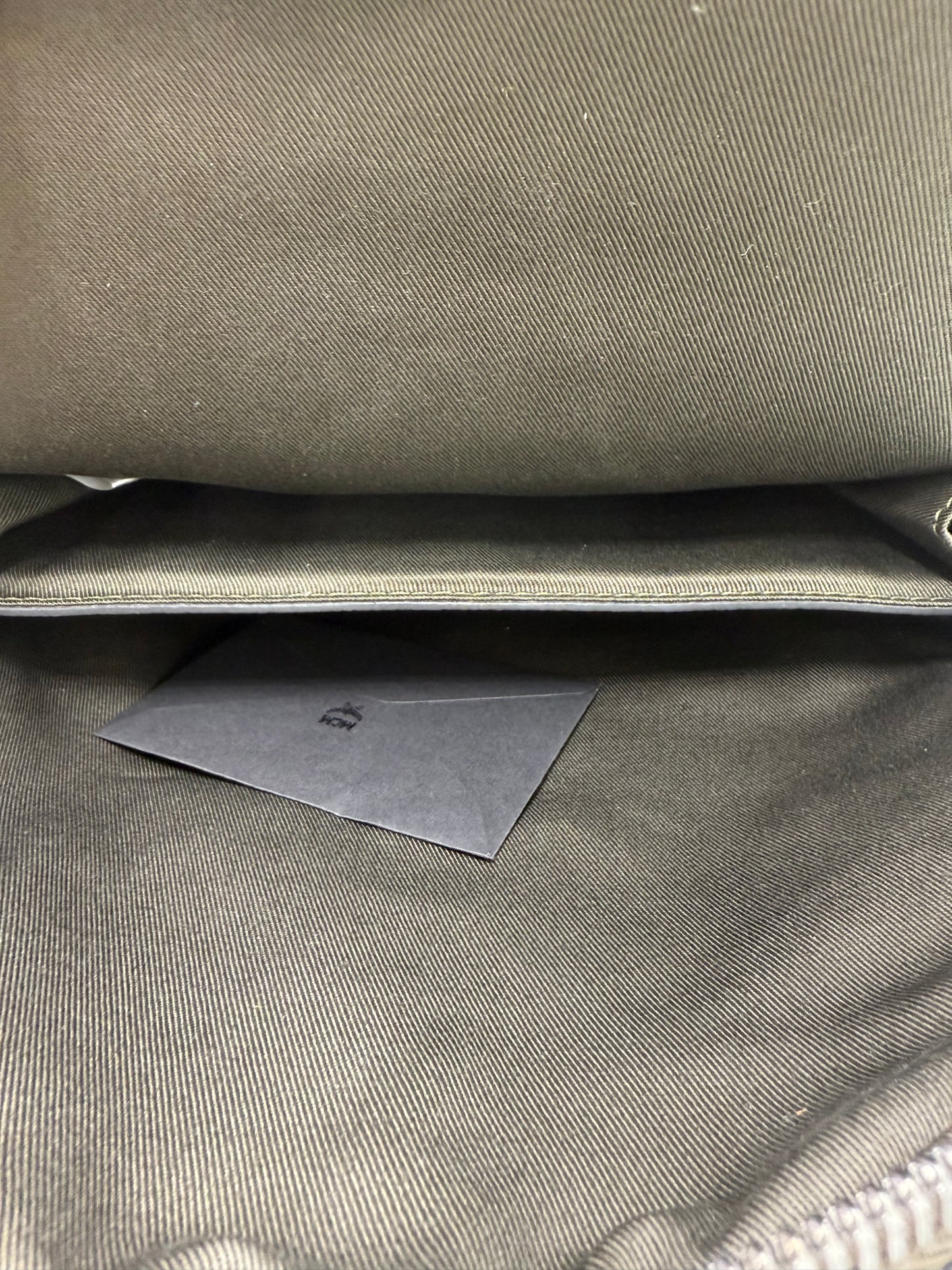 New! MCM Visetos Stark Luxury Designer Backpack