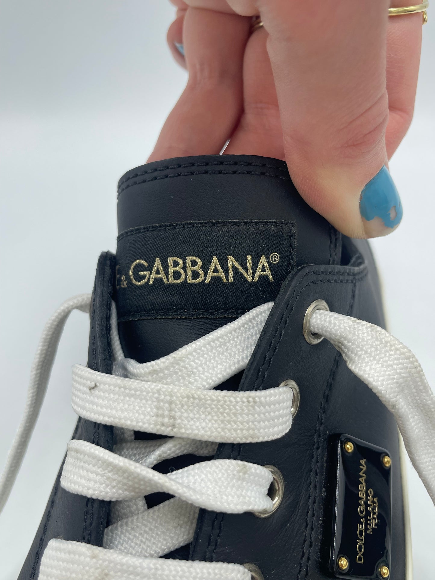Dolce And Gabbana Designer Luxury Athletic Shoes, Size: 12