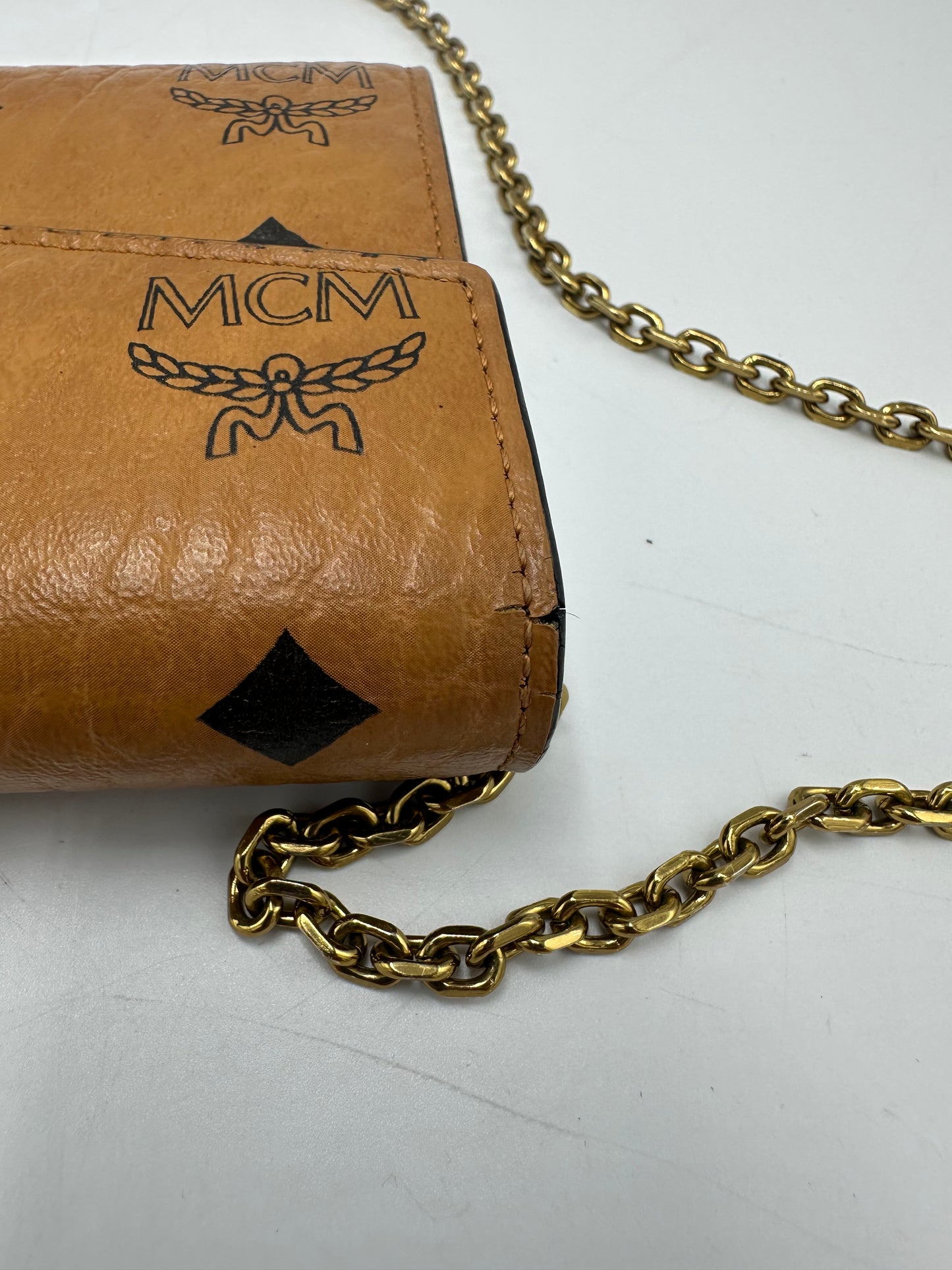 MCM Tracy Wallet On A Chain Luxury Designer Handbag