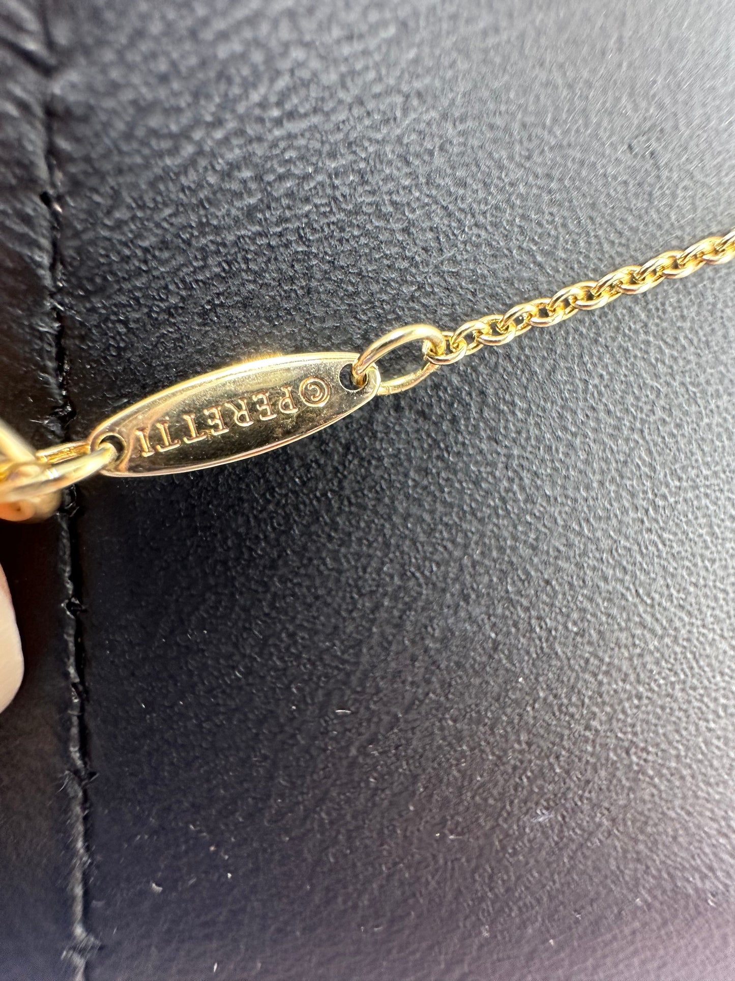 Tiffany & Company 18K Elsa Peretti Open Heart Designer Luxury Necklace