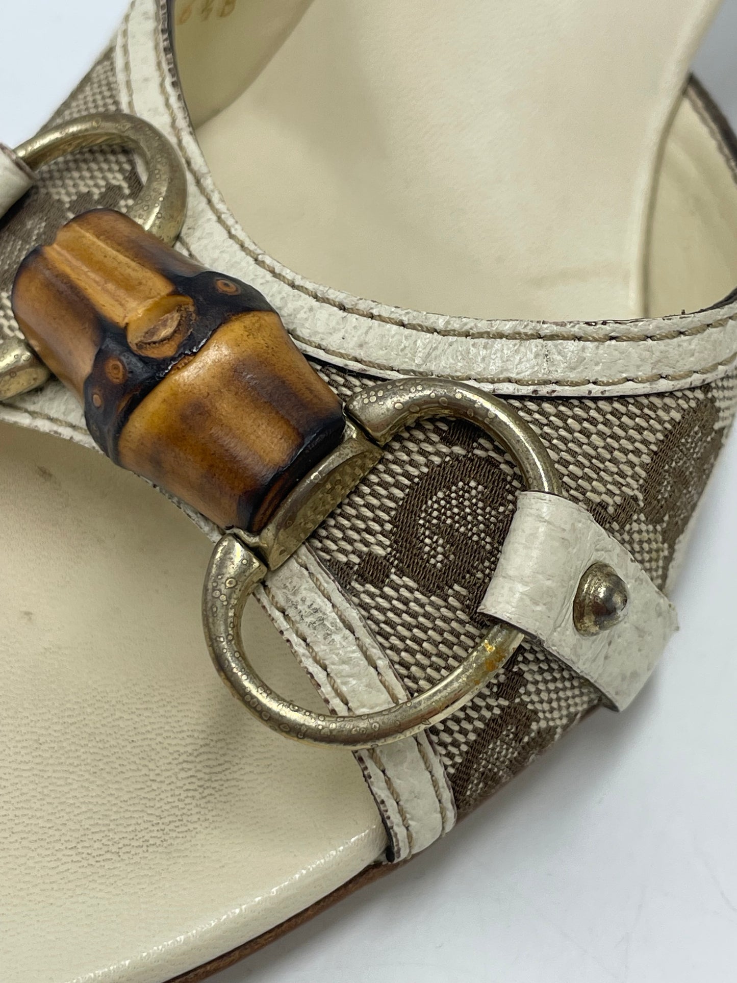 Gucci Bamboo Horsebit Luxury Heels