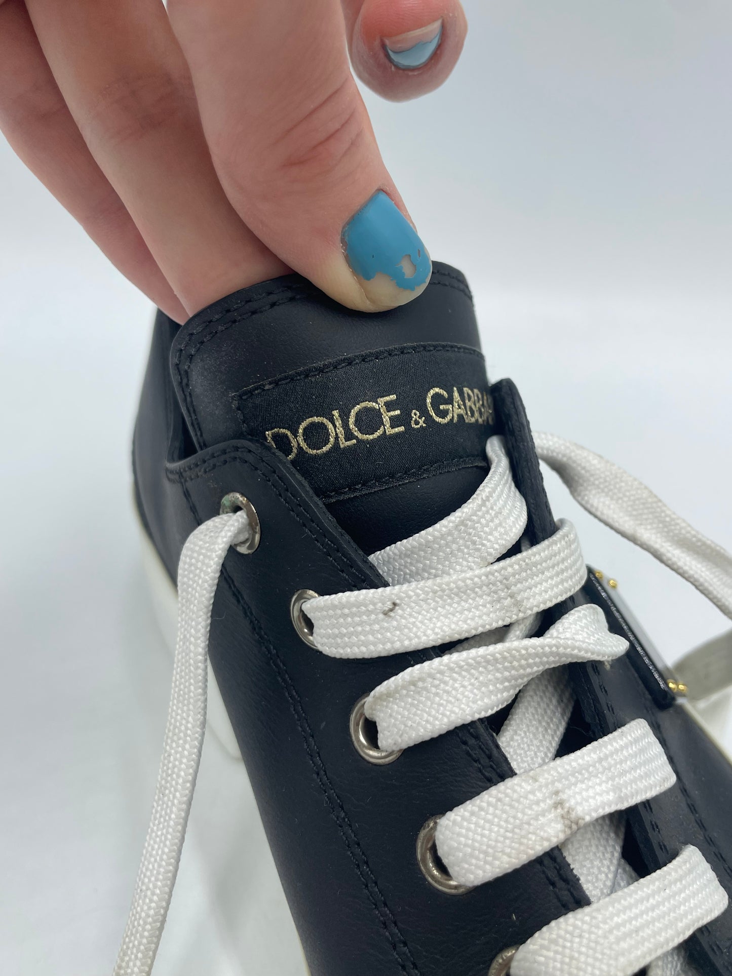 Dolce And Gabbana Designer Luxury Athletic Shoes, Size: 12