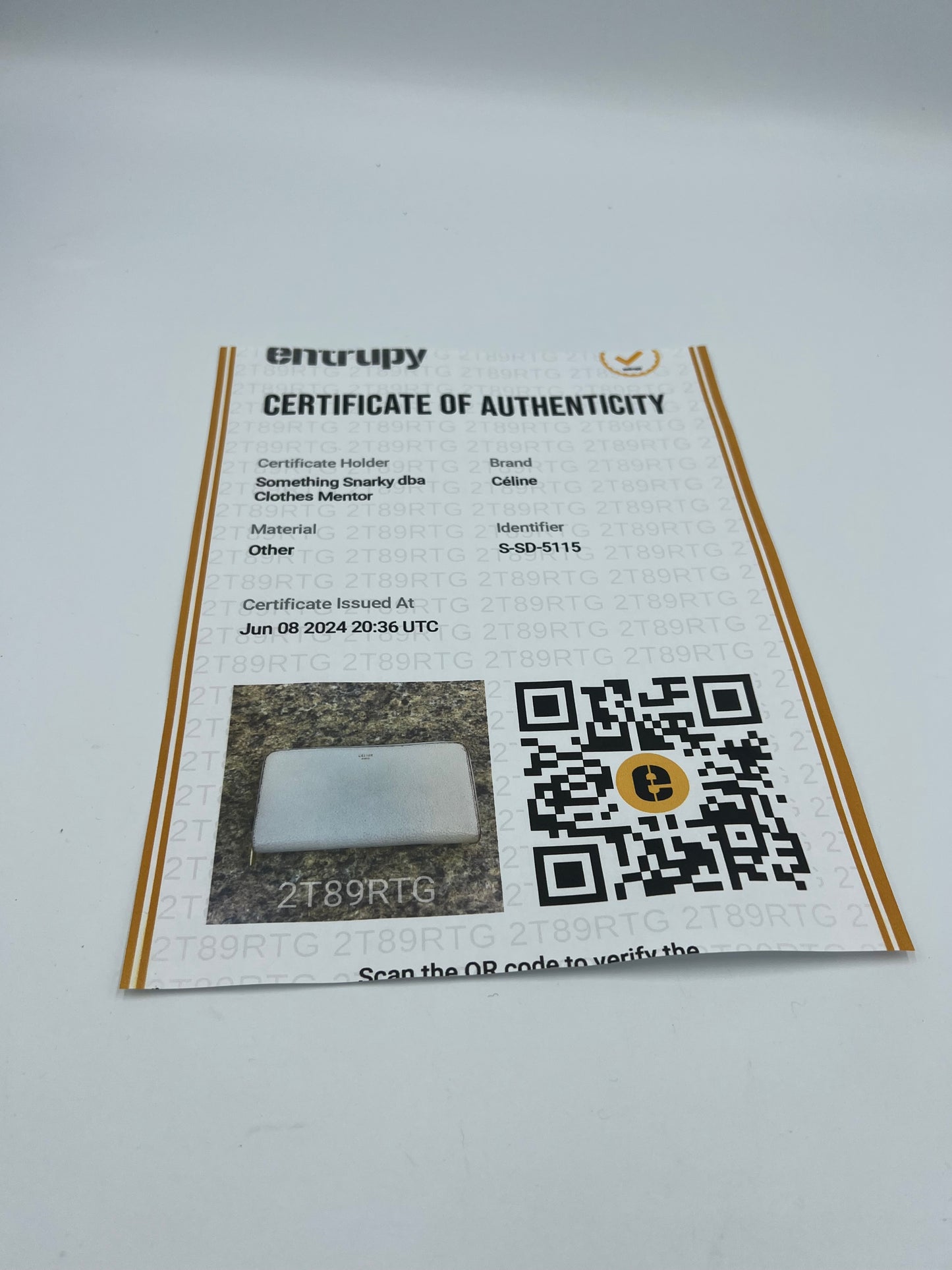 Celine Zip Around Calfskin Designer Wallet