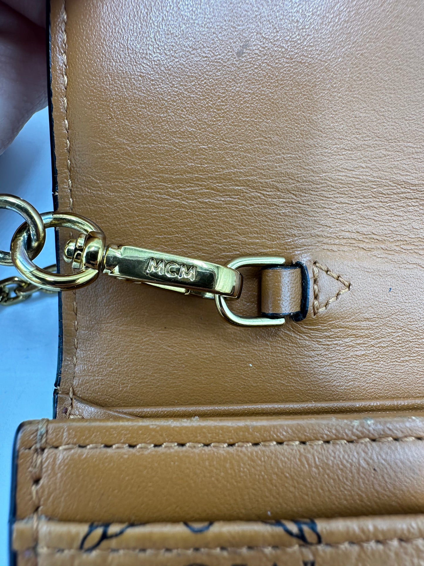 MCM Tracy Wallet On A Chain Luxury Designer Handbag