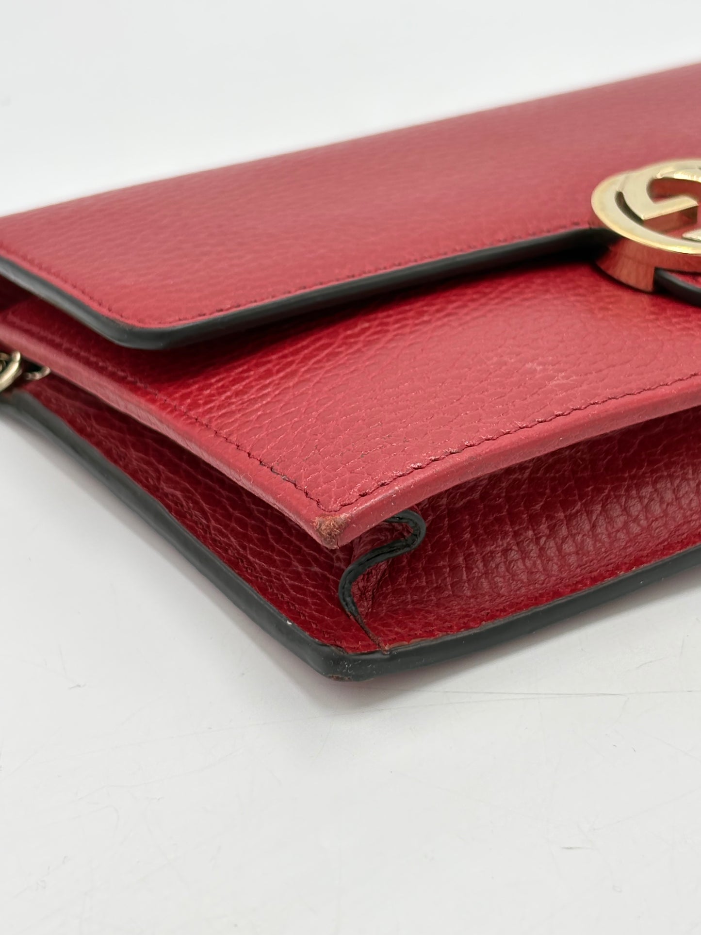 Gucci Interlocking G Chain Luxury Wallet Handbag