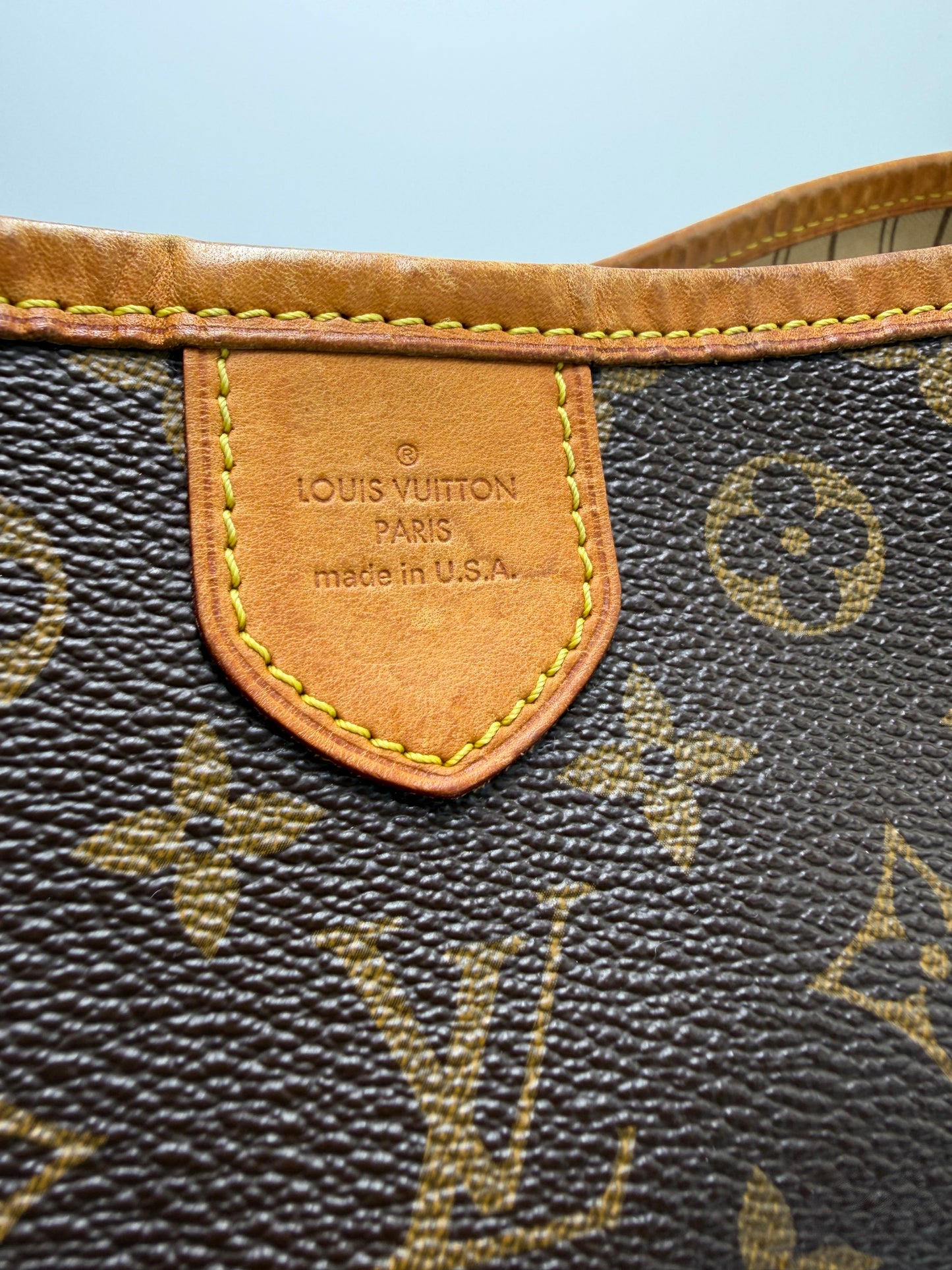 Louis Vuitton Delightful MM Hobo Luxury Handbag