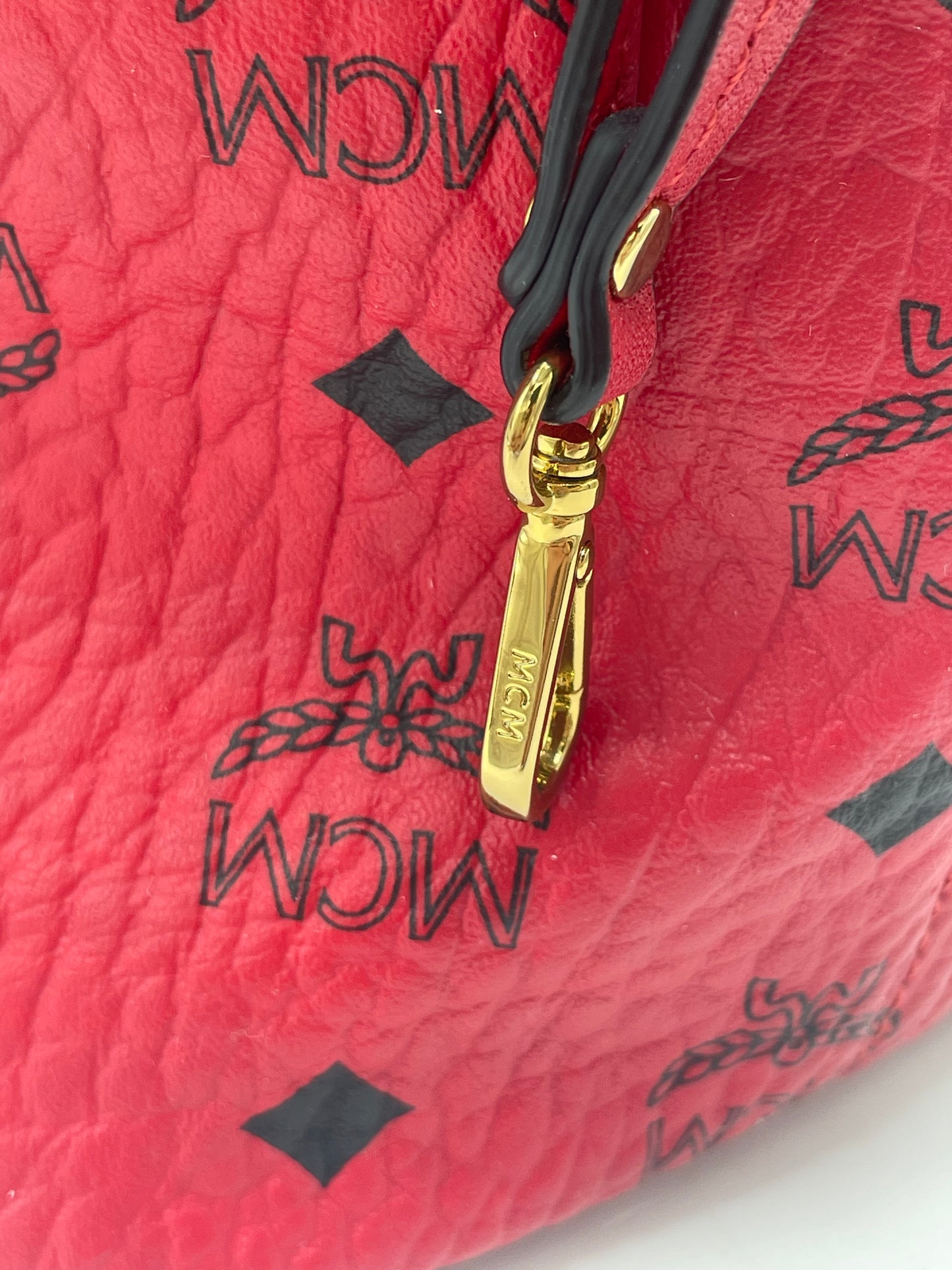 MCM Luxury Visetos Shopper Tote
