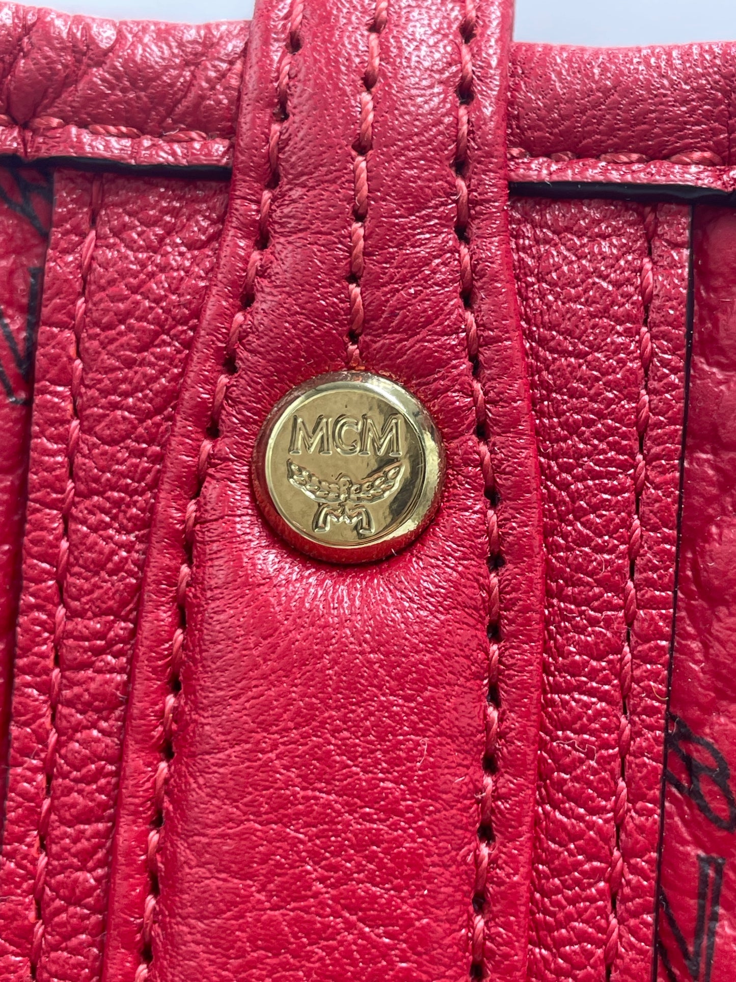 MCM Luxury Visetos Shopper Tote