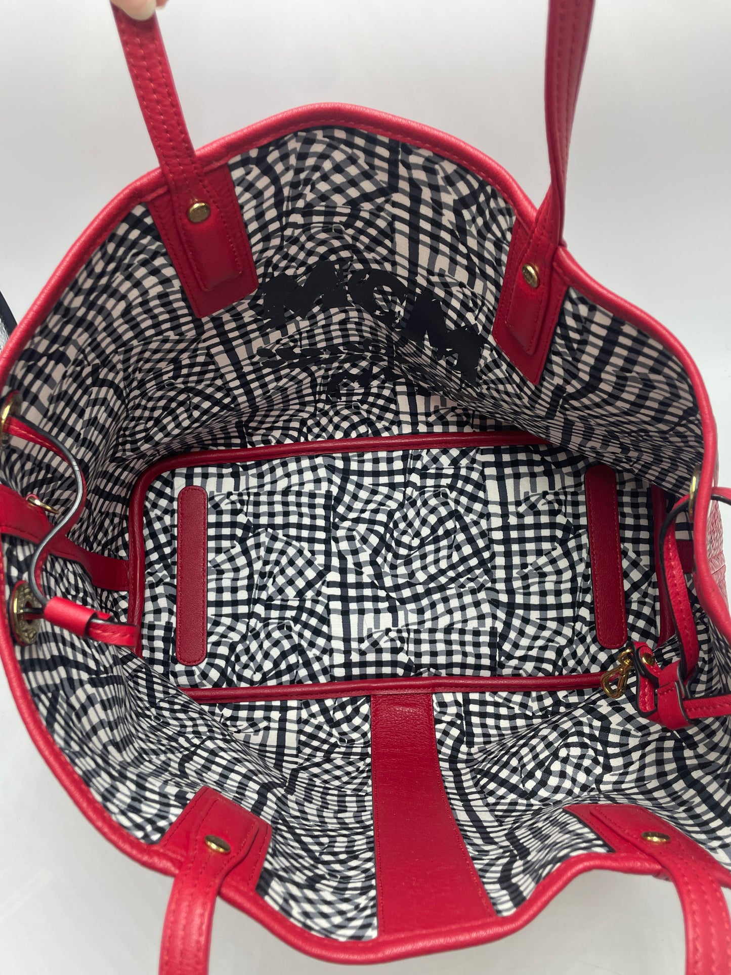 MCM Luxury Visetos Shopper Tote