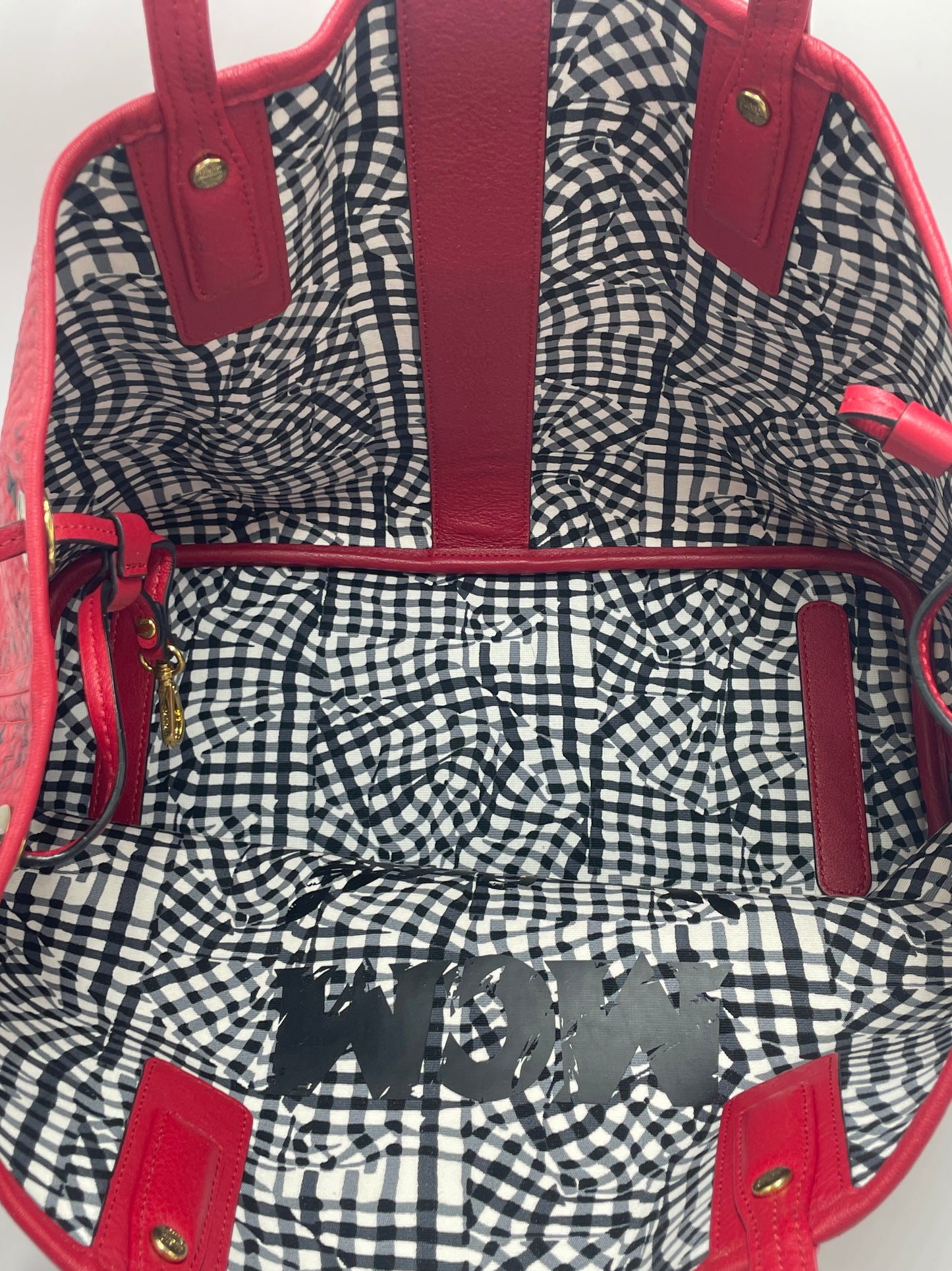 MCM Luxury Visetos Shopper Tote