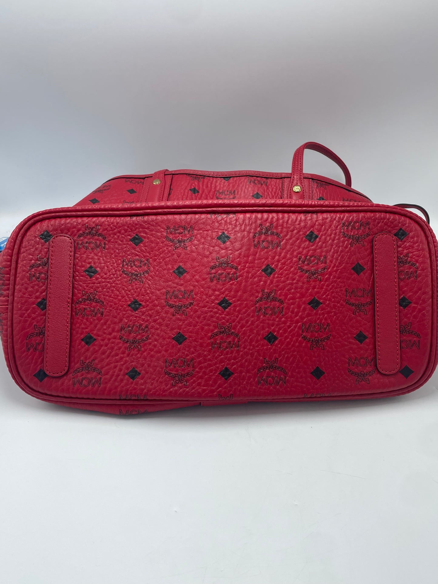MCM Luxury Visetos Shopper Tote