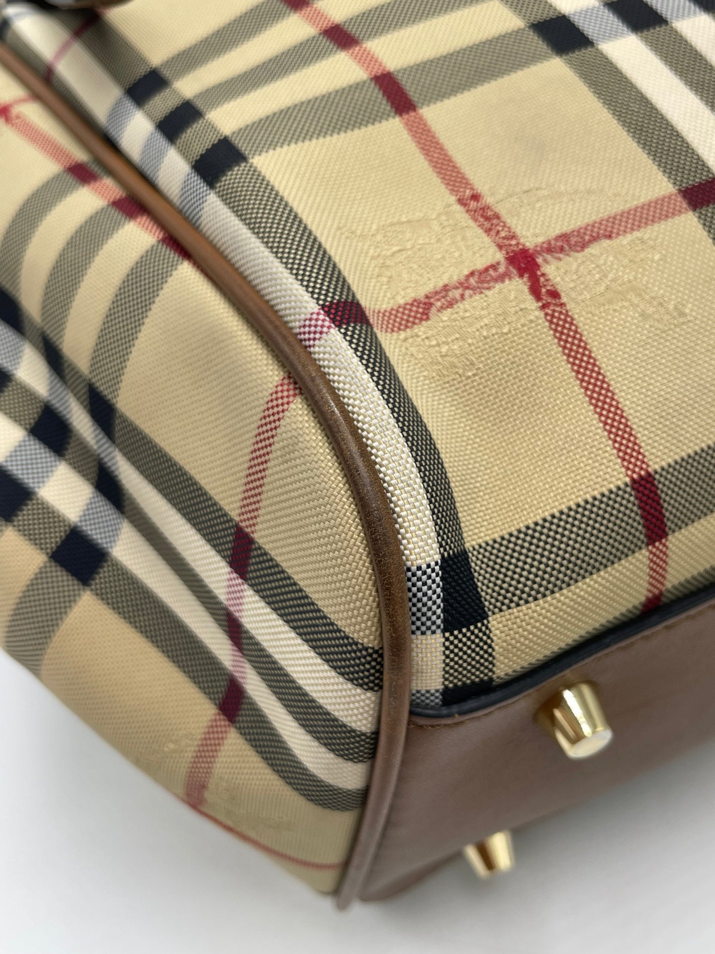 Burberry Horseferry Check Luxury Tote / Handbag