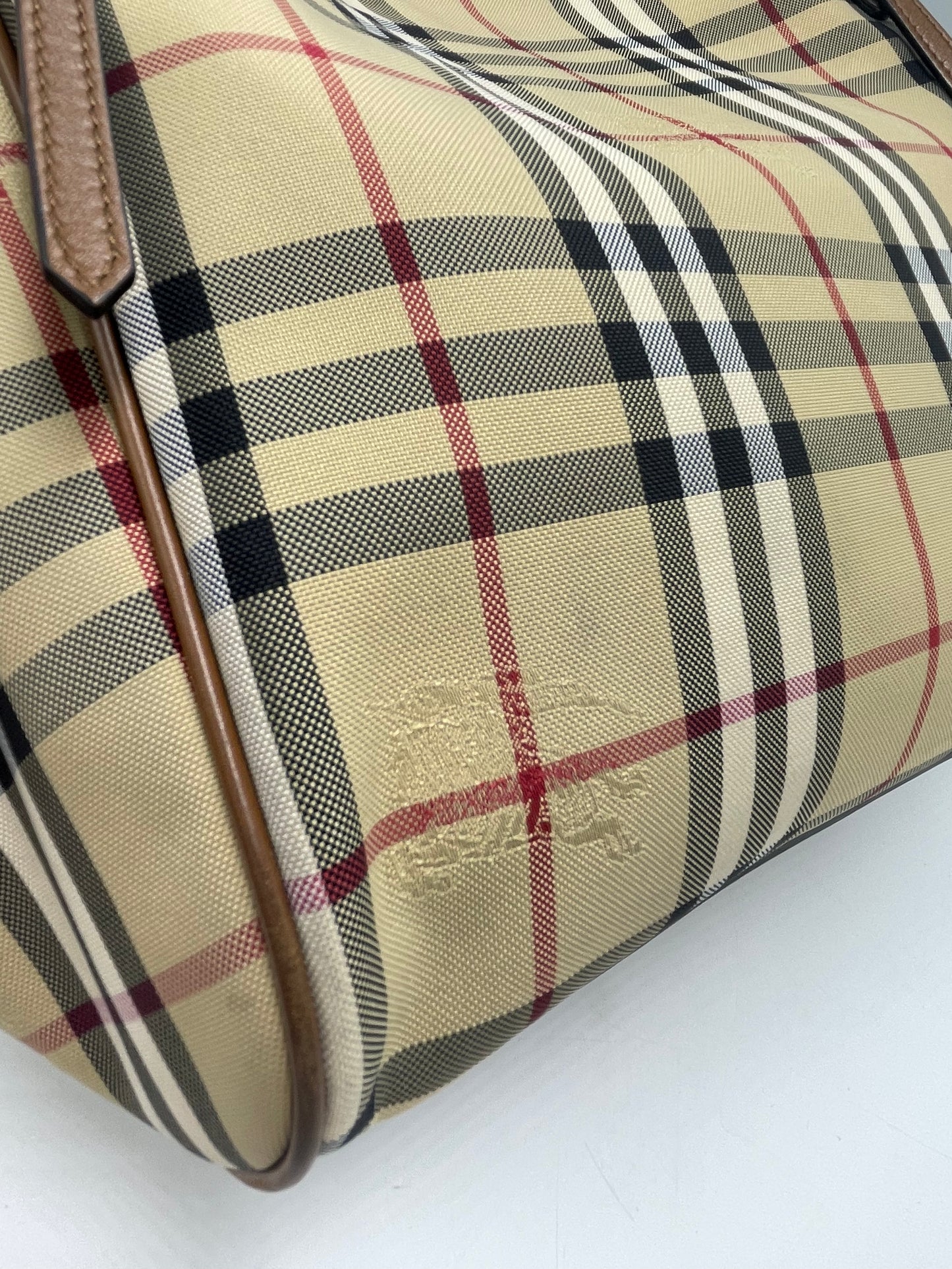 Burberry Horseferry Check Luxury Tote / Handbag