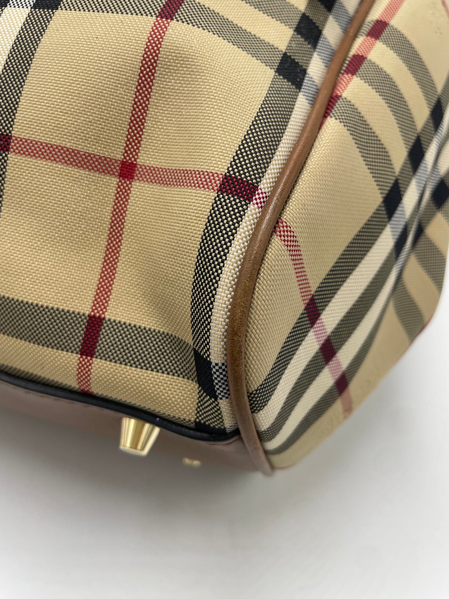 Burberry Horseferry Check Luxury Tote / Handbag