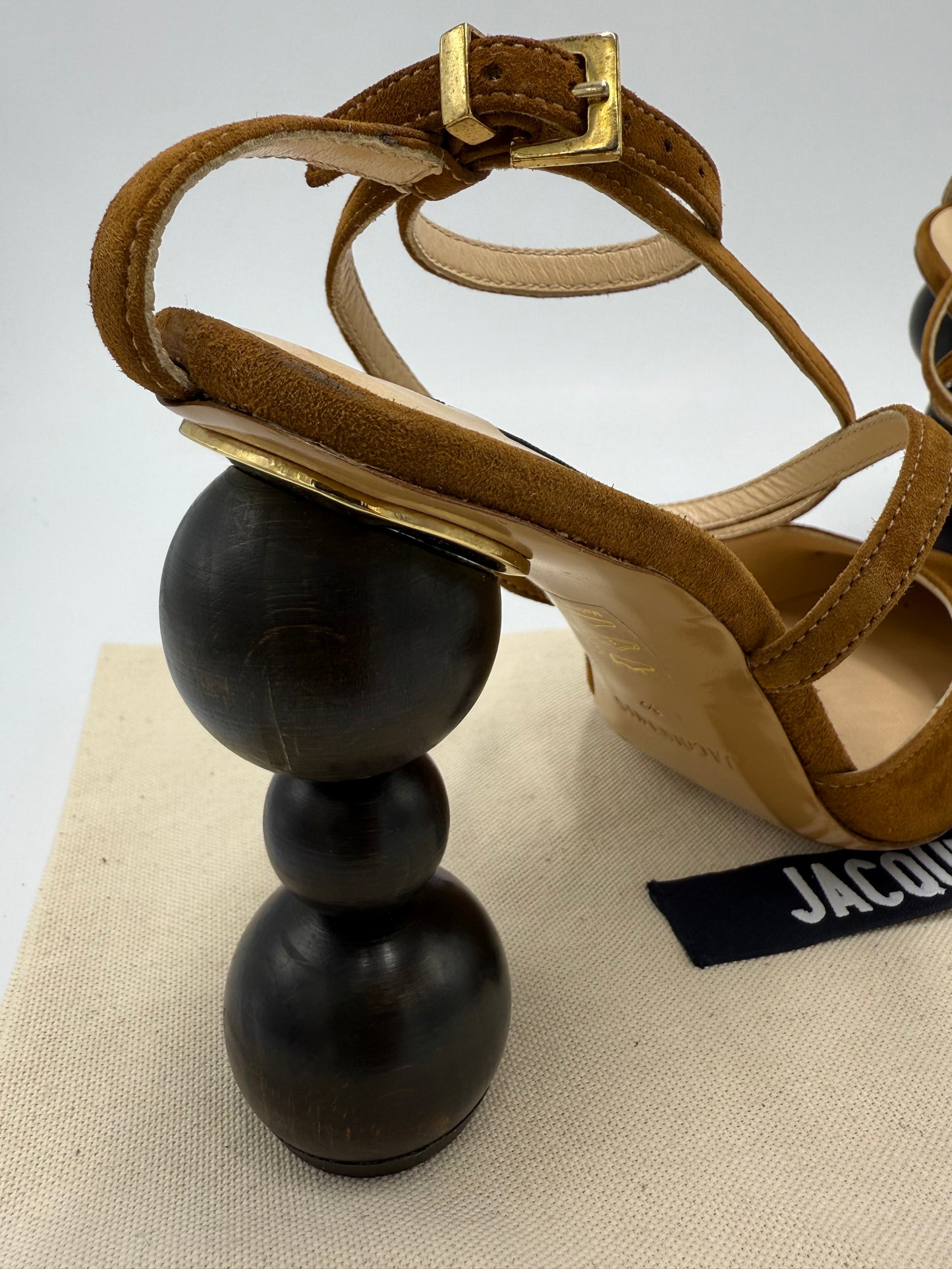 Shoes Designer By Jacquemus In Brown, Size: 8.5 (39)
