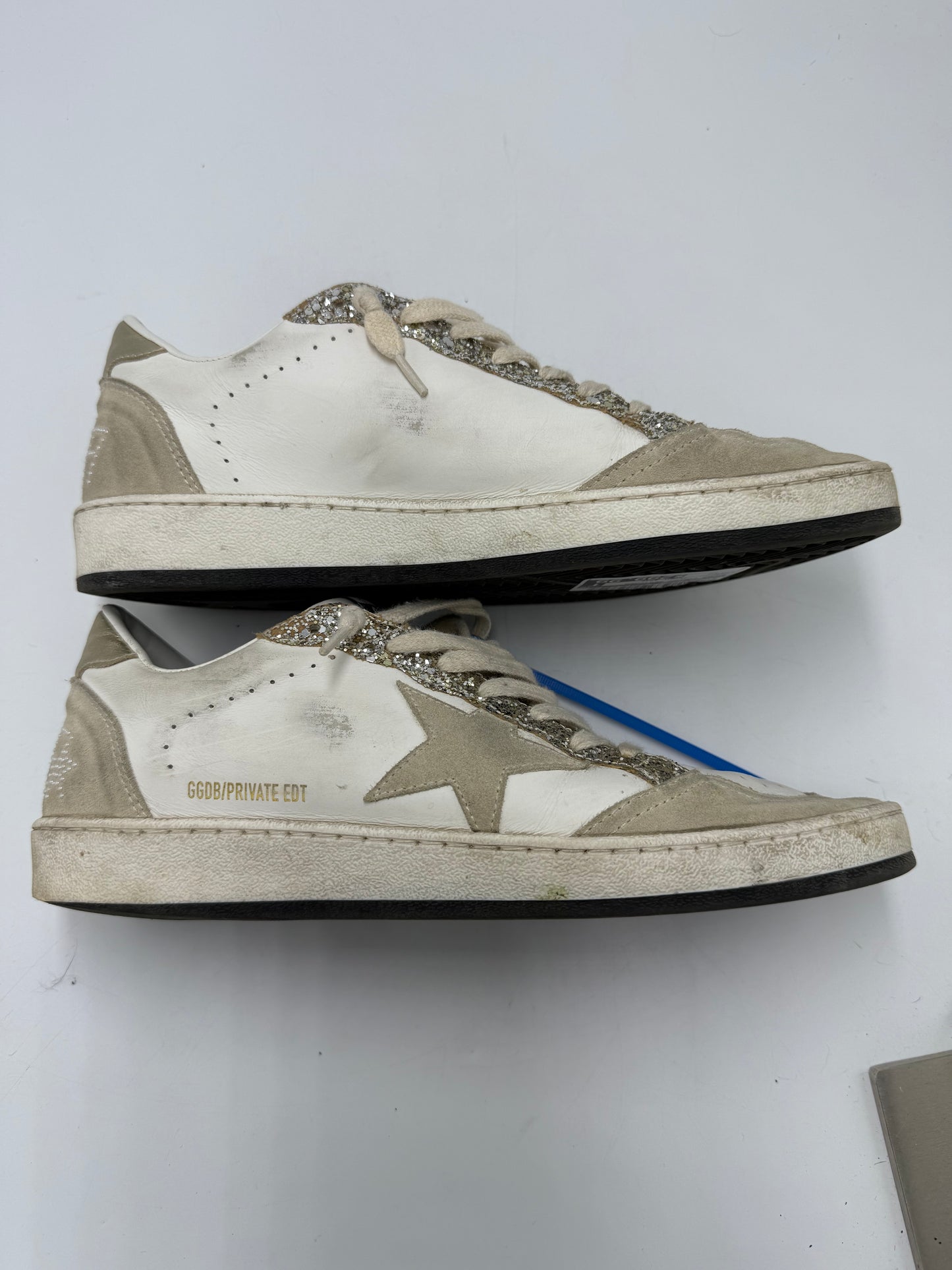 Shoes Luxury Designer By Golden Goose In Multi-colored, Size: 10 (40)