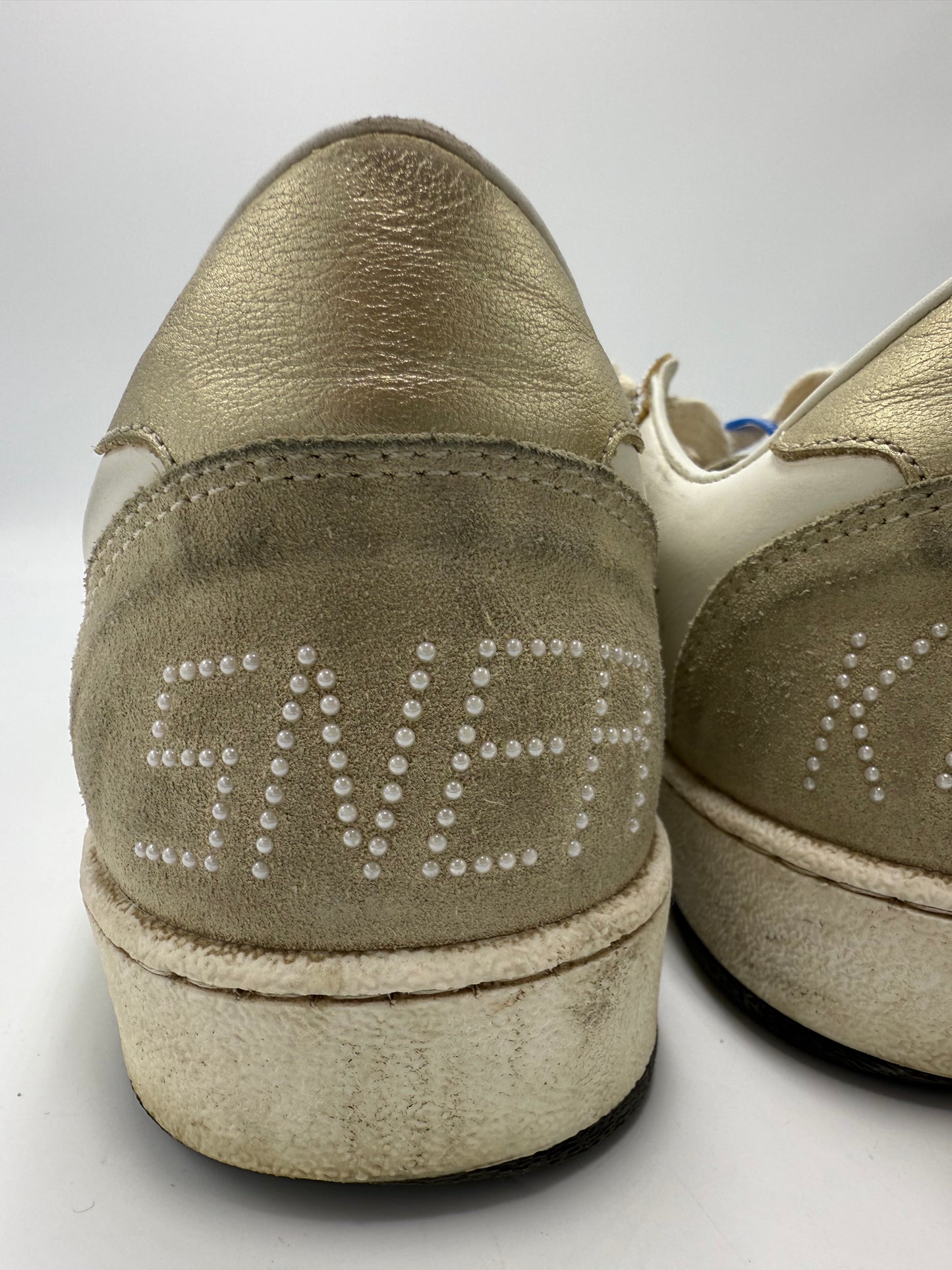Shoes Luxury Designer By Golden Goose In Multi-colored, Size: 10 (40)