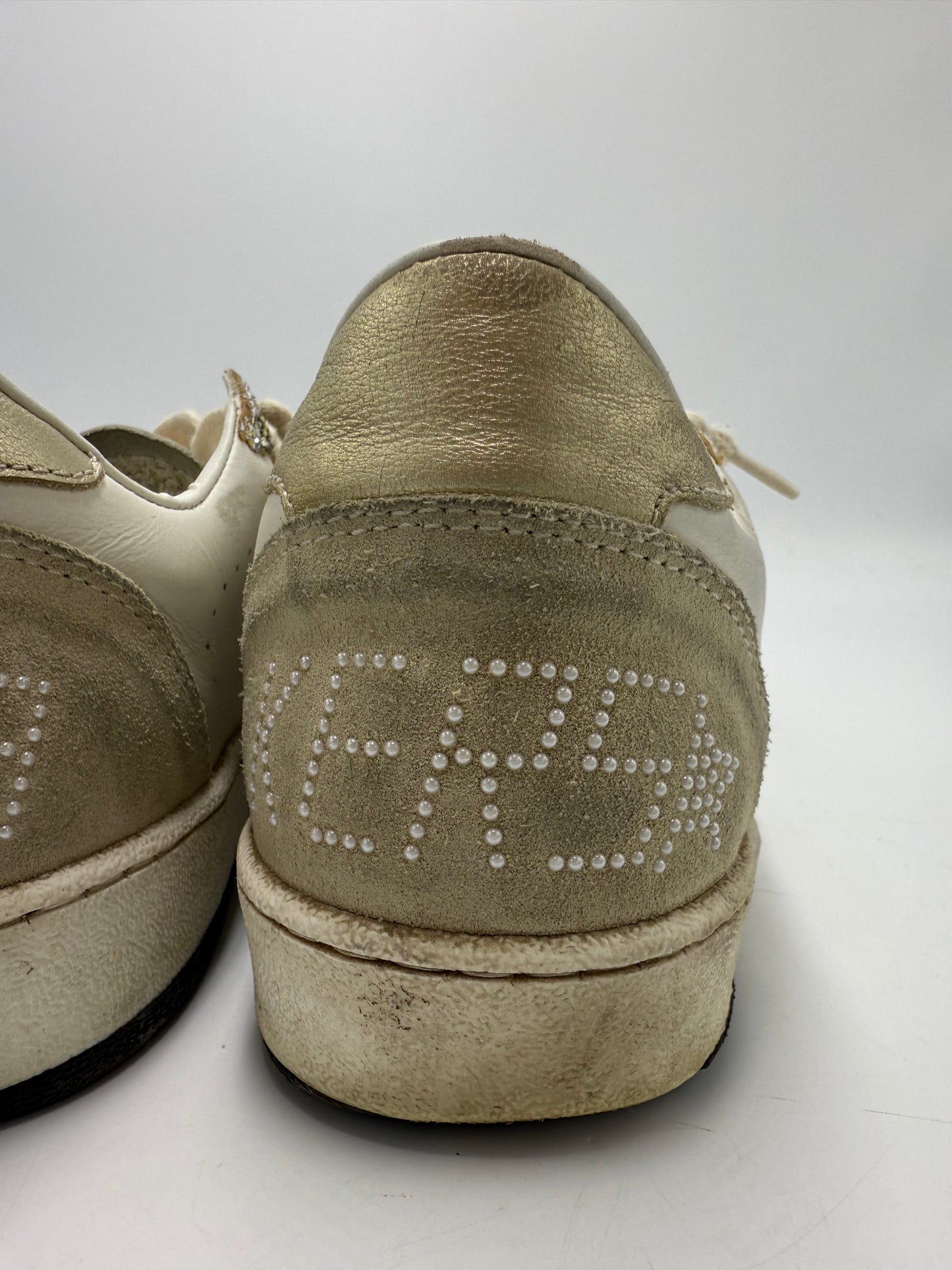 Shoes Luxury Designer By Golden Goose In Multi-colored, Size: 10 (40)