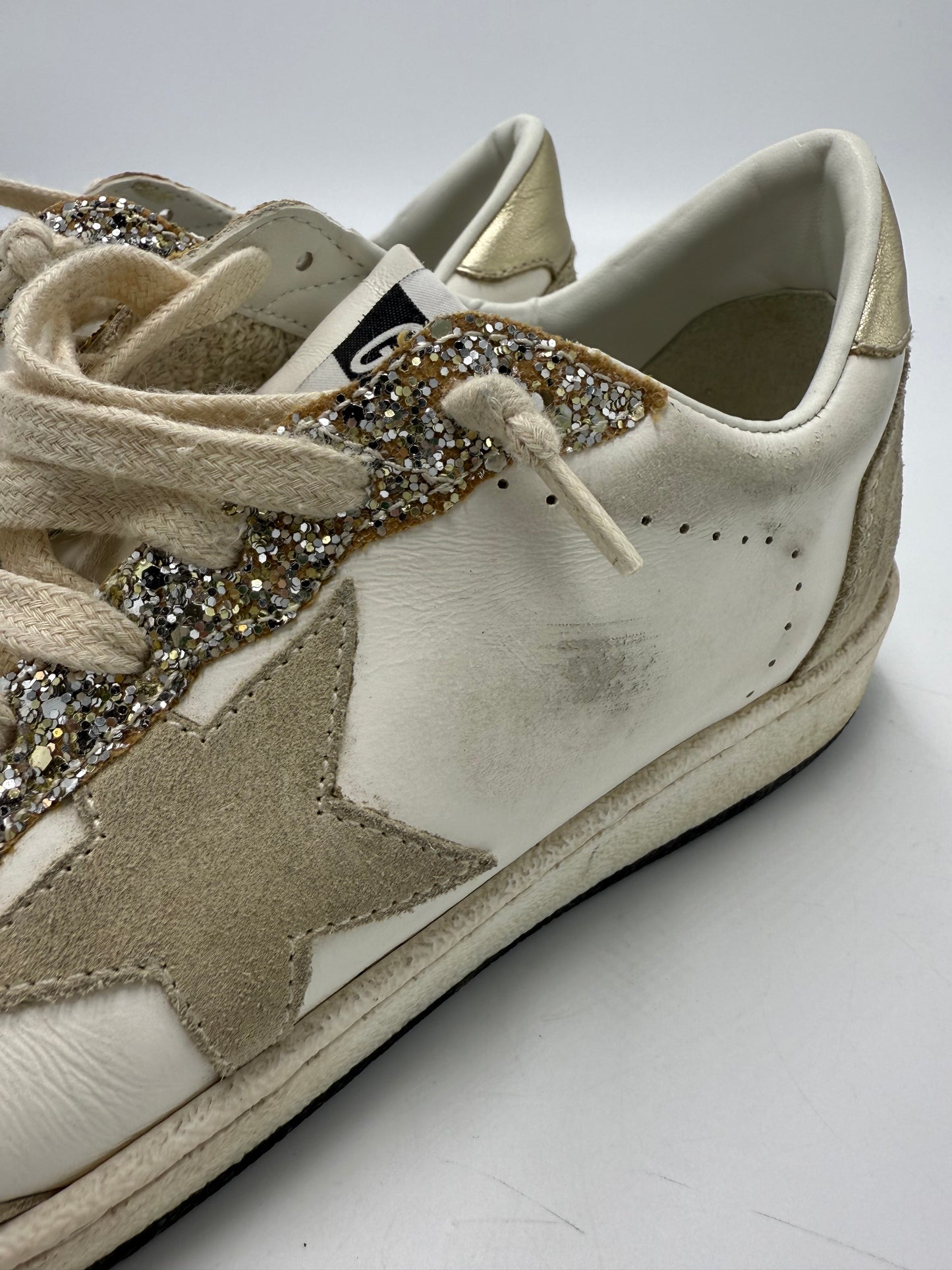 Shoes Luxury Designer By Golden Goose In Multi-colored, Size: 10 (40)