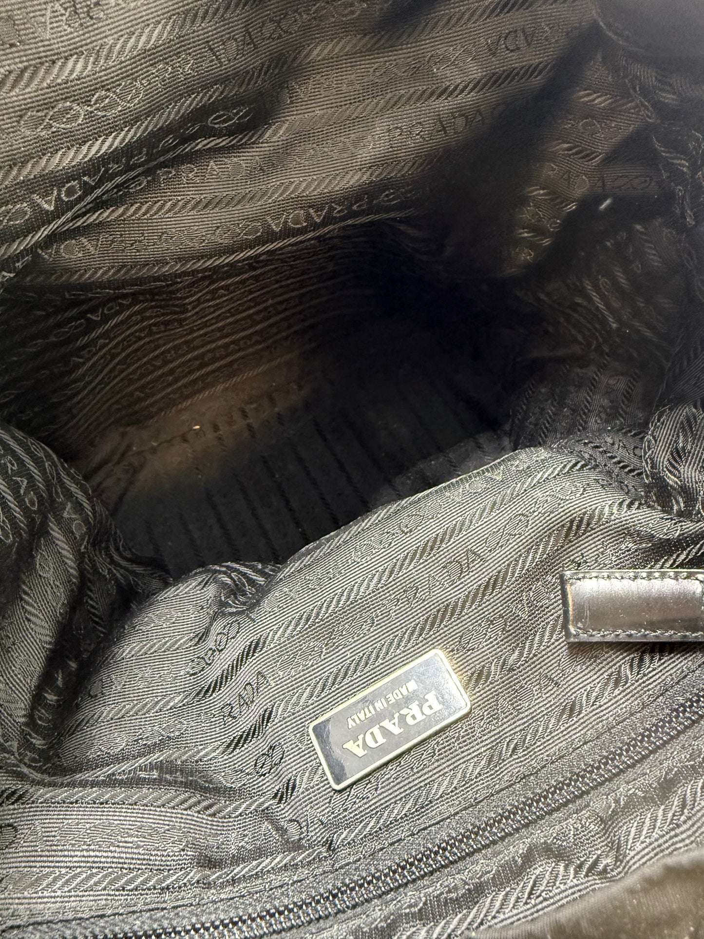 Prada Tessuto Nylon Luxury Designer Backpack / Handbag