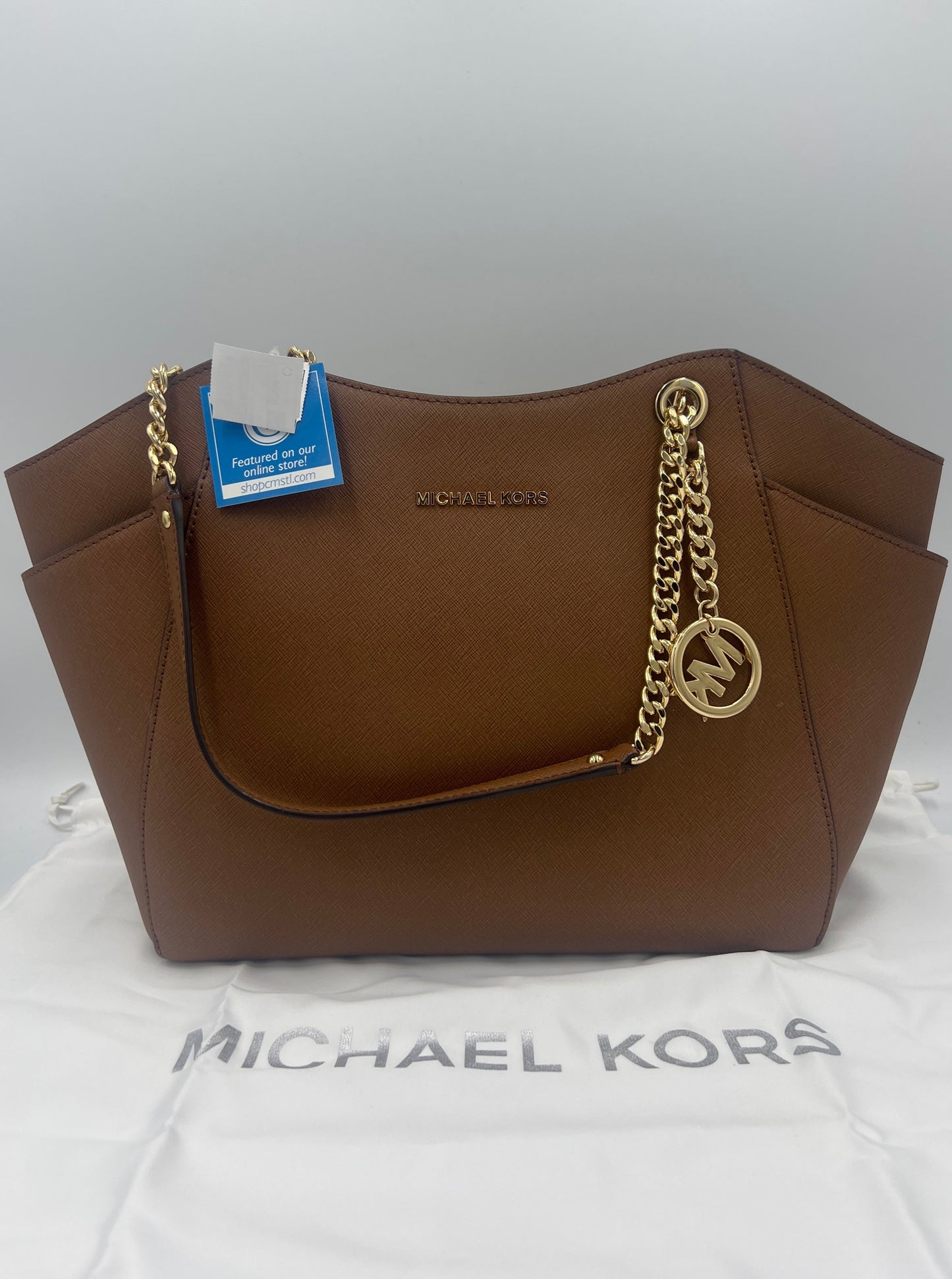 Like New! Handbag Designer By Michael Korss Size: Medium