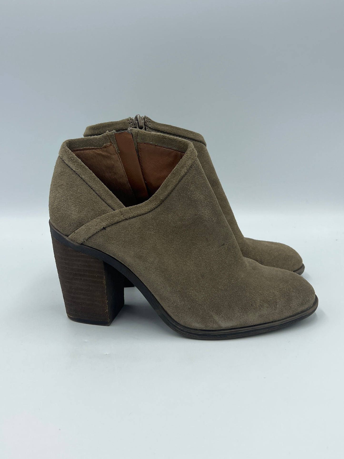Boots Ankle Heels By Lucky Brand Size: 7.5