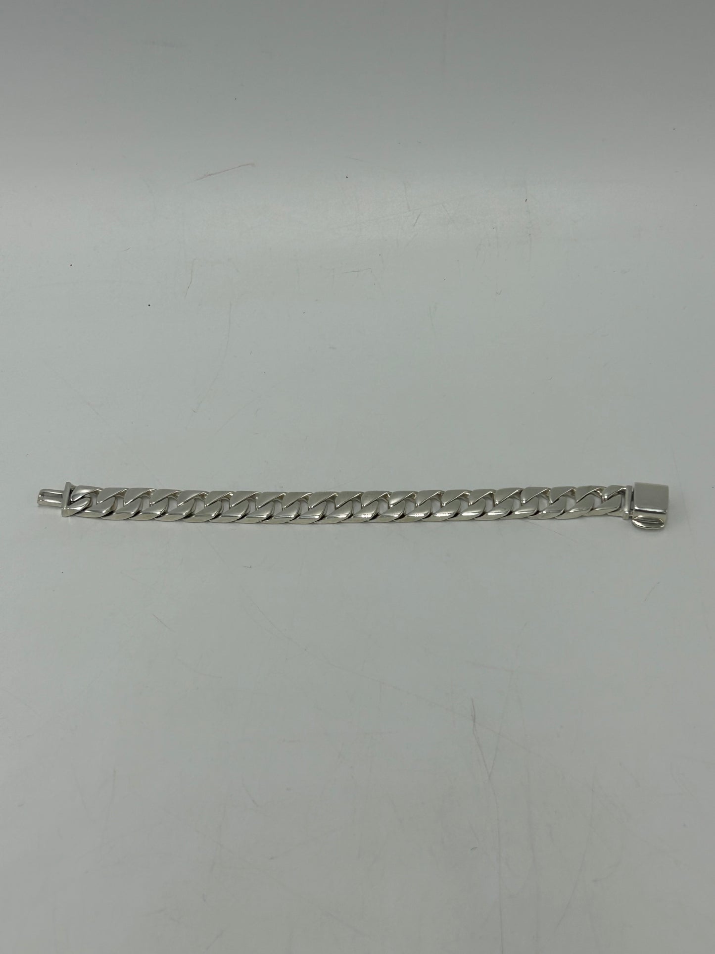 Tiffany & Company 925 Silver Curb Link Luxury Bracelet