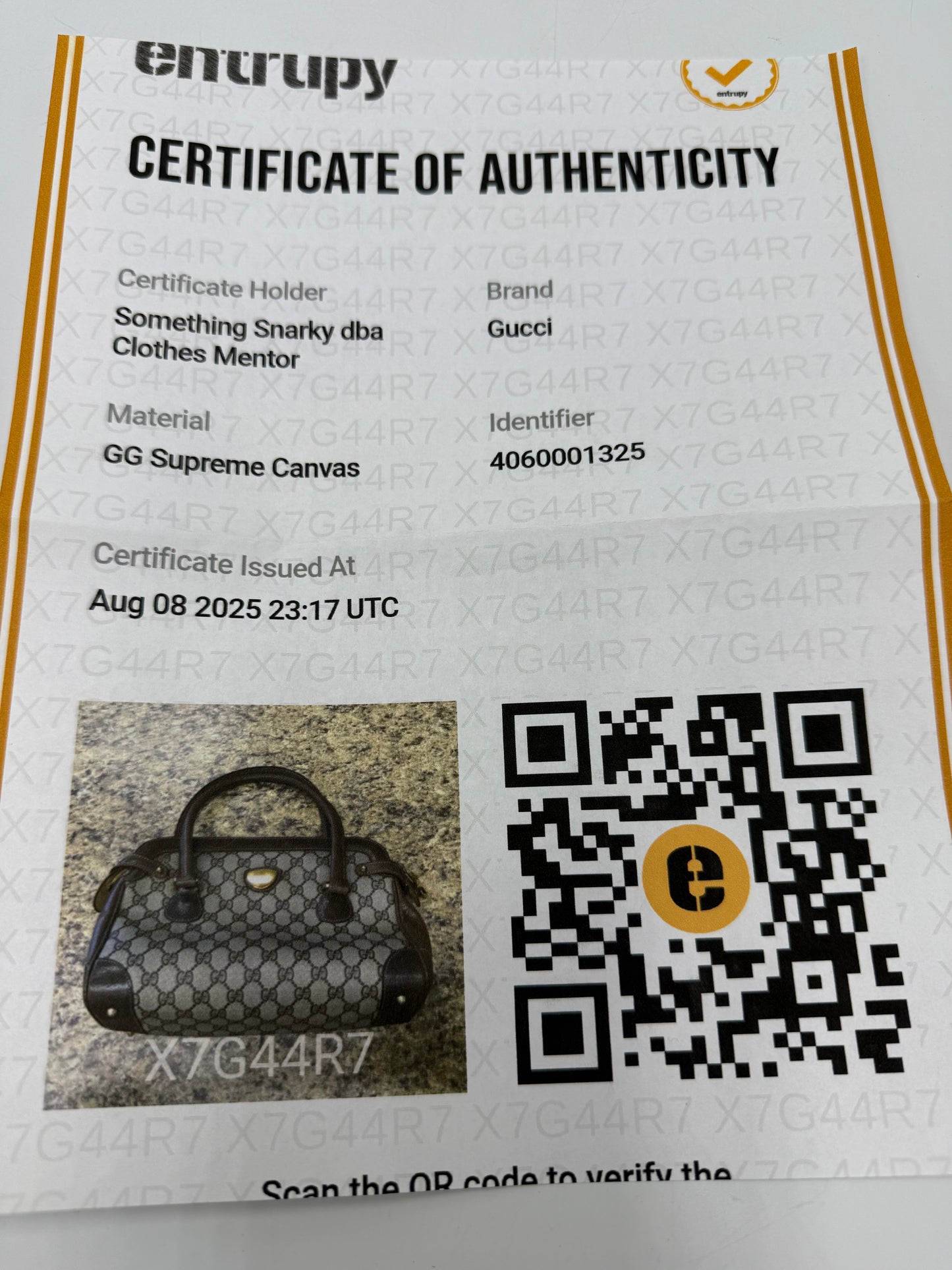 Gucci Boston Designer Luxury Handbag