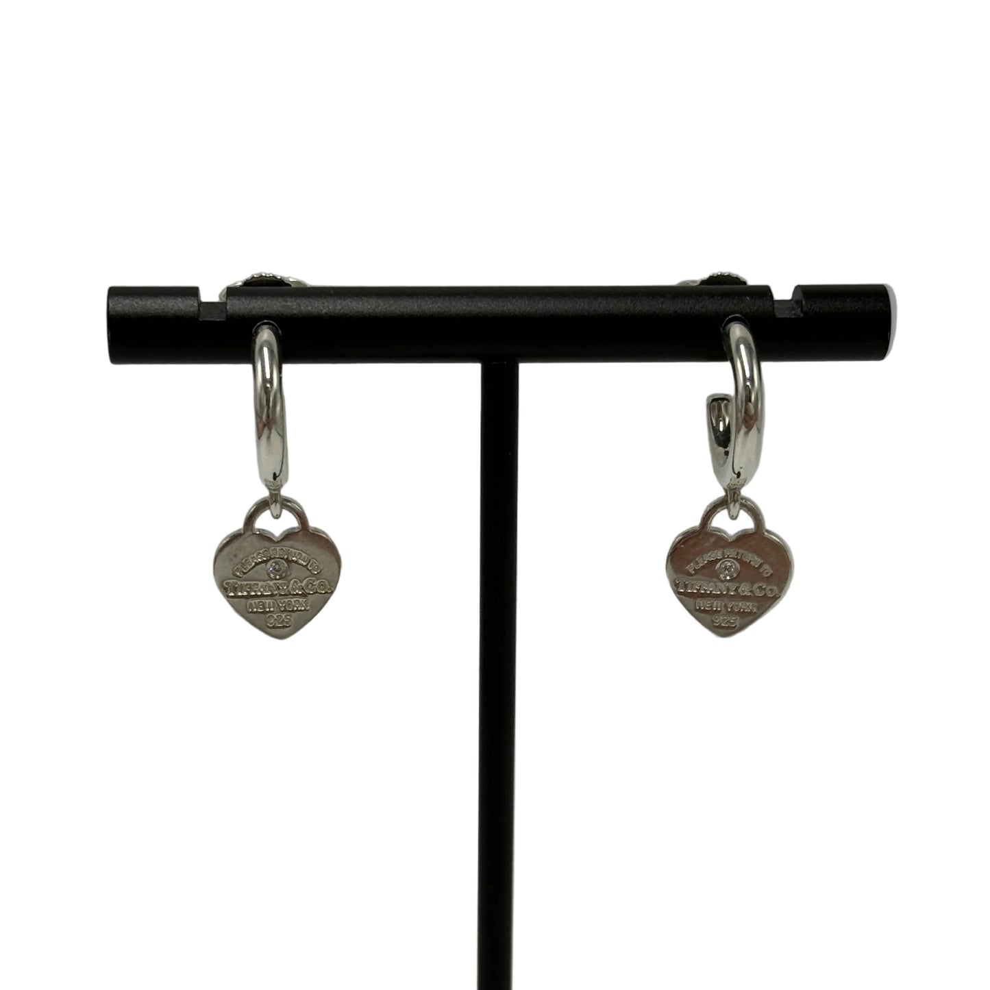 Tiffany & Company Return To Tiffany Heart Diamond Luxury Earrings